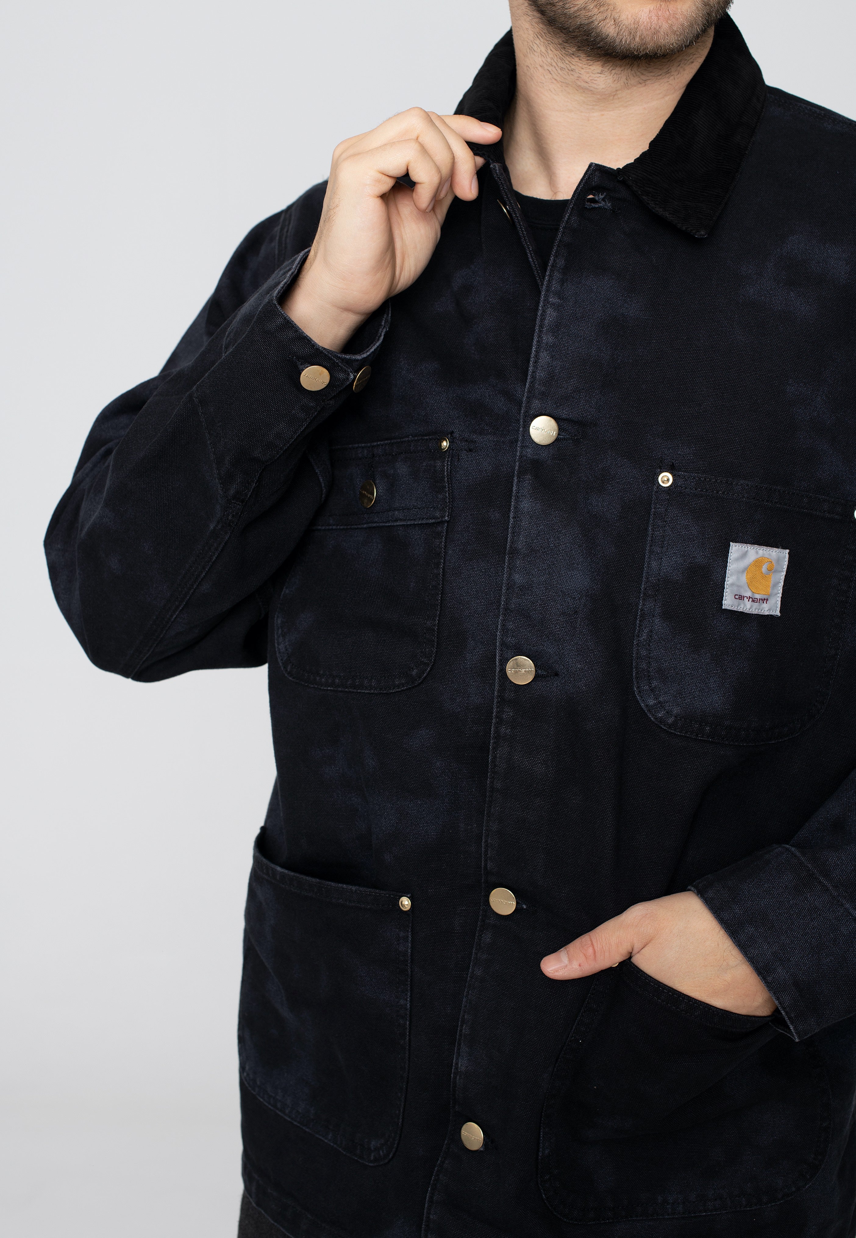 Carhartt WIP - OG Chore Chromo Black Chromo/Black - Jacket | Men-Image