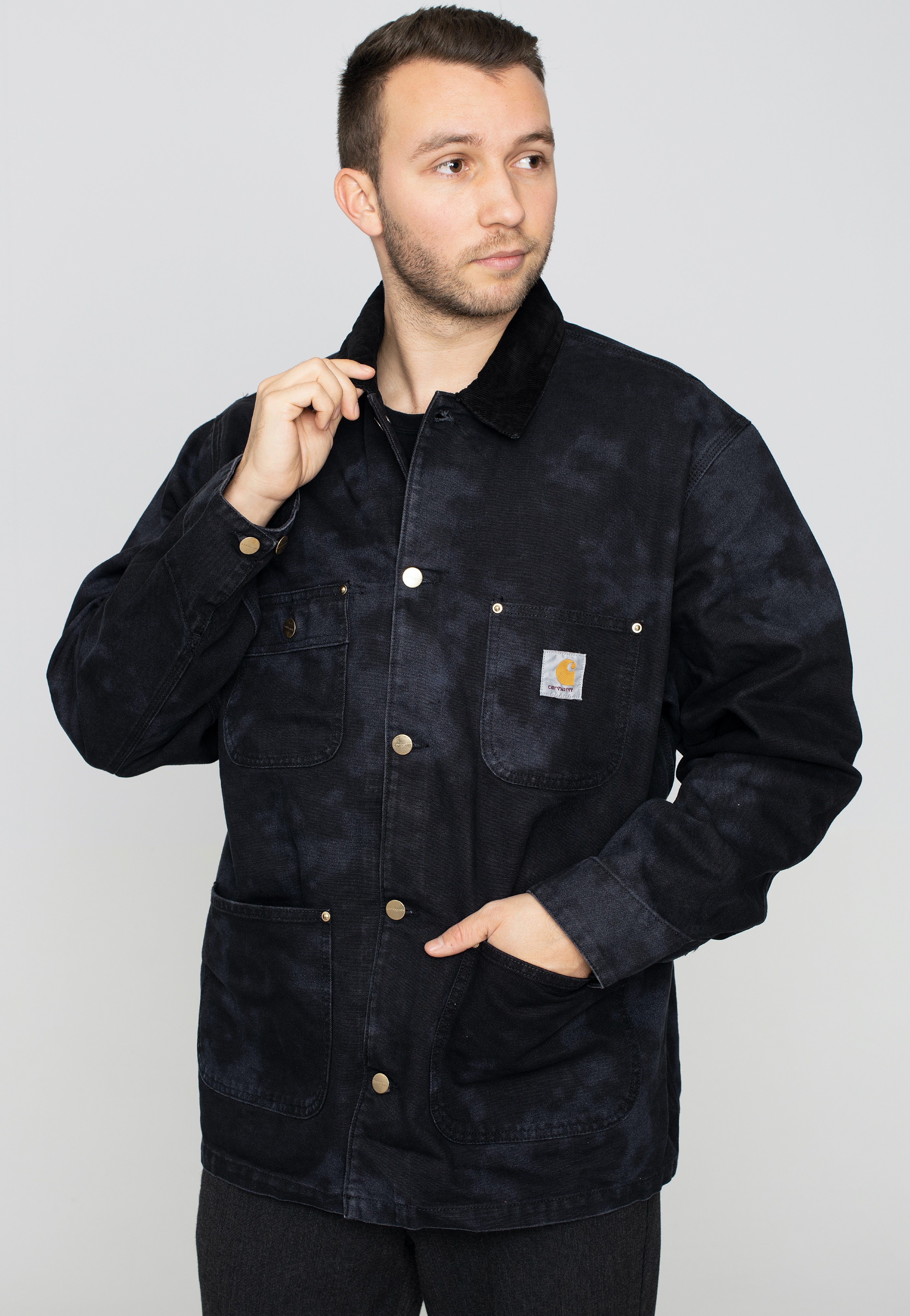 Carhartt WIP - OG Chore Chromo Black Chromo/Black - Jacket | Men-Image