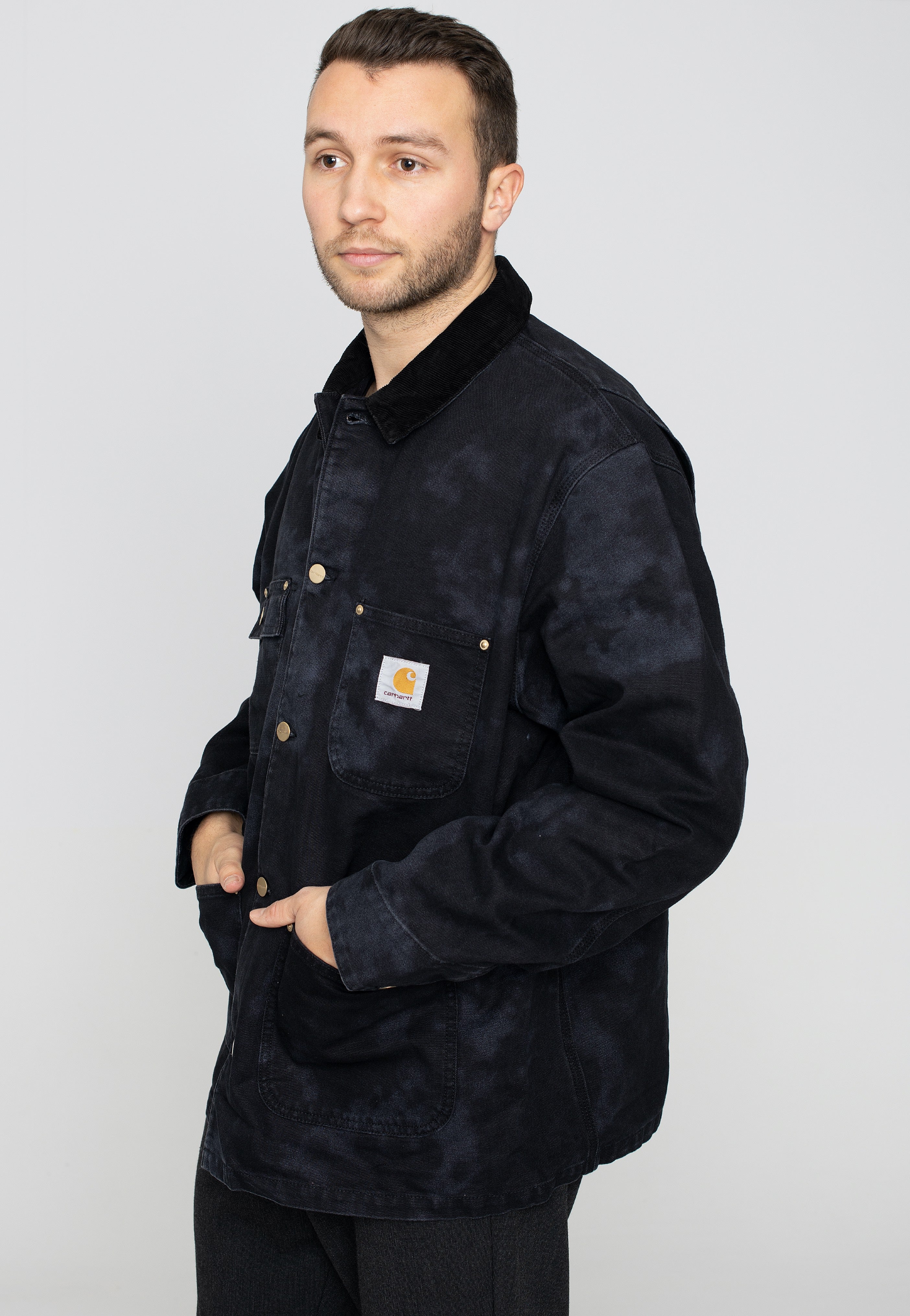 Carhartt WIP - OG Chore Chromo Black Chromo/Black - Jacket | Men-Image