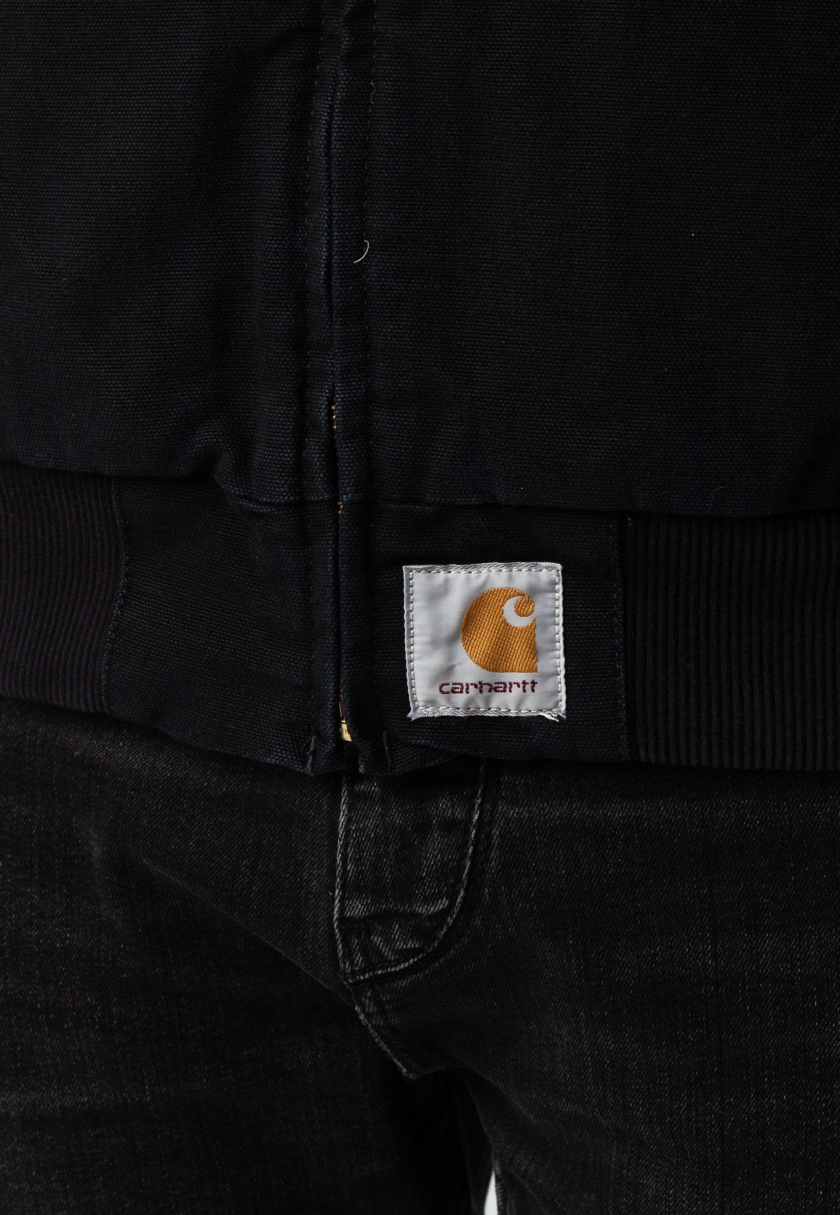 Carhartt WIP - Og Santa Fe Aged Canvas Black/Black - Jacket | Men-Image