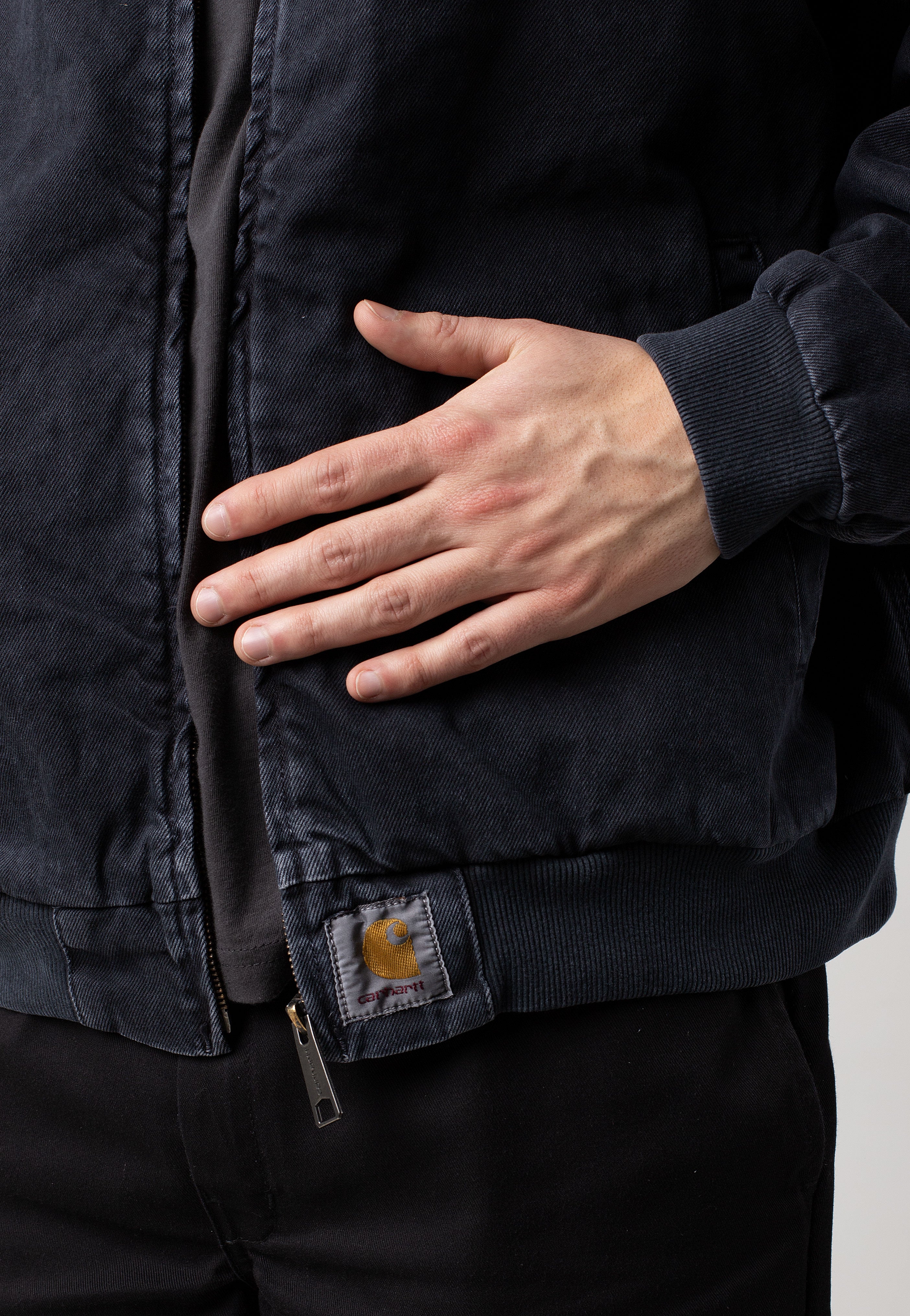 Carhartt WIP - Og Santa Fe Stone Dyed Black - Jacket | Men-Image