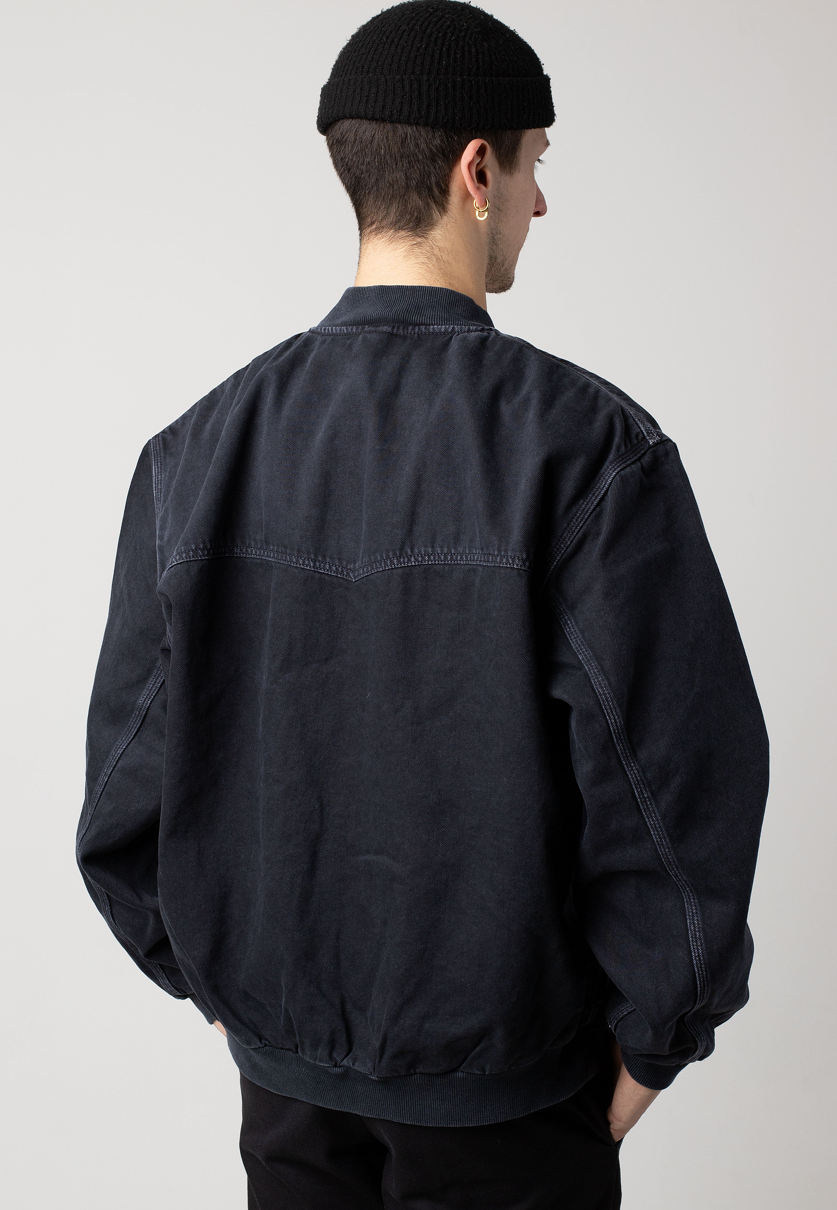 Carhartt WIP - Og Santa Fe Stone Dyed Black - Jacket | Men-Image