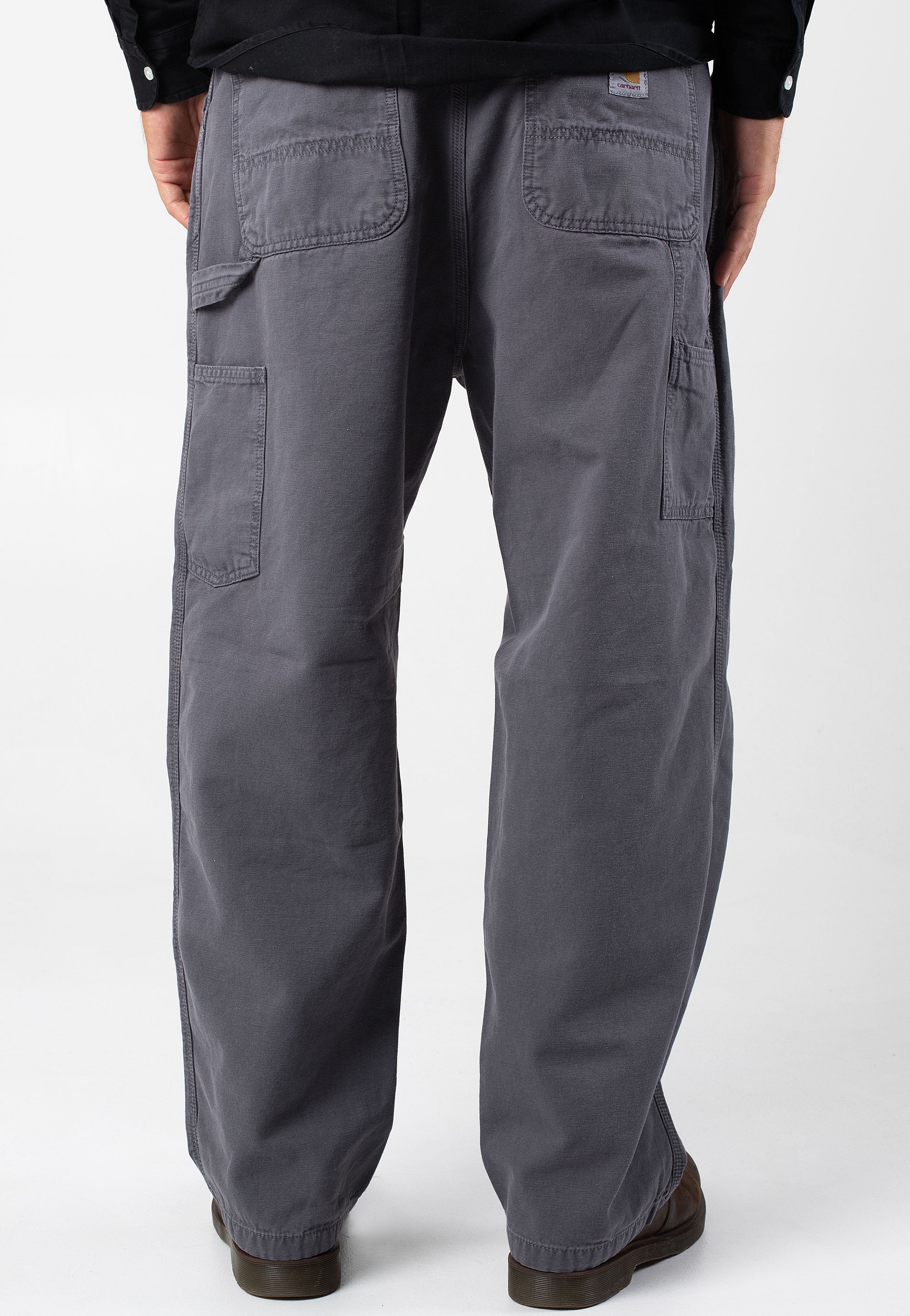 Carhartt WIP - Og Single Knee Stone Dyed Graphite - Pants | Men-Image