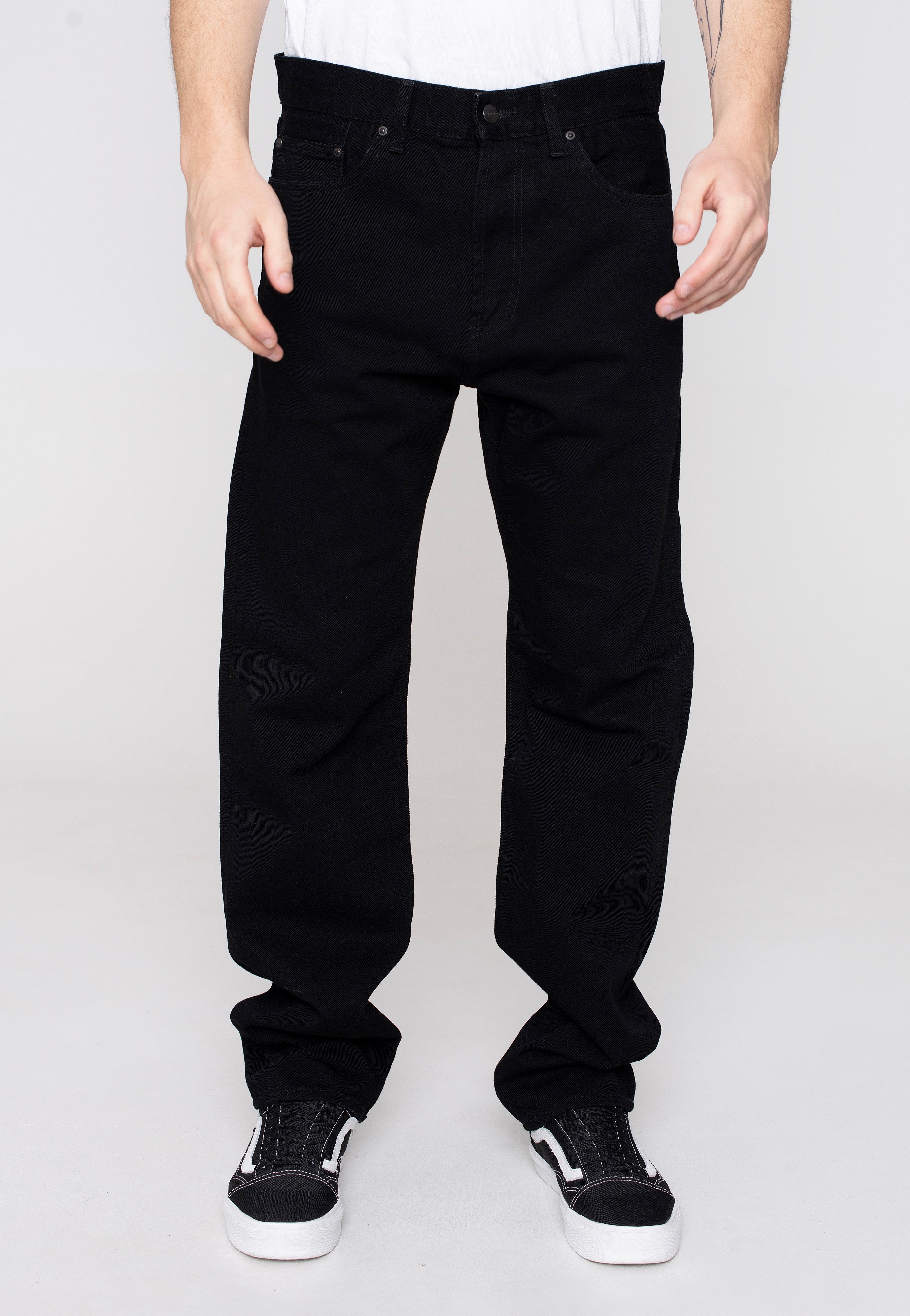 Carhartt WIP - Pontiac One Wash Black - Jeans | Men-Image