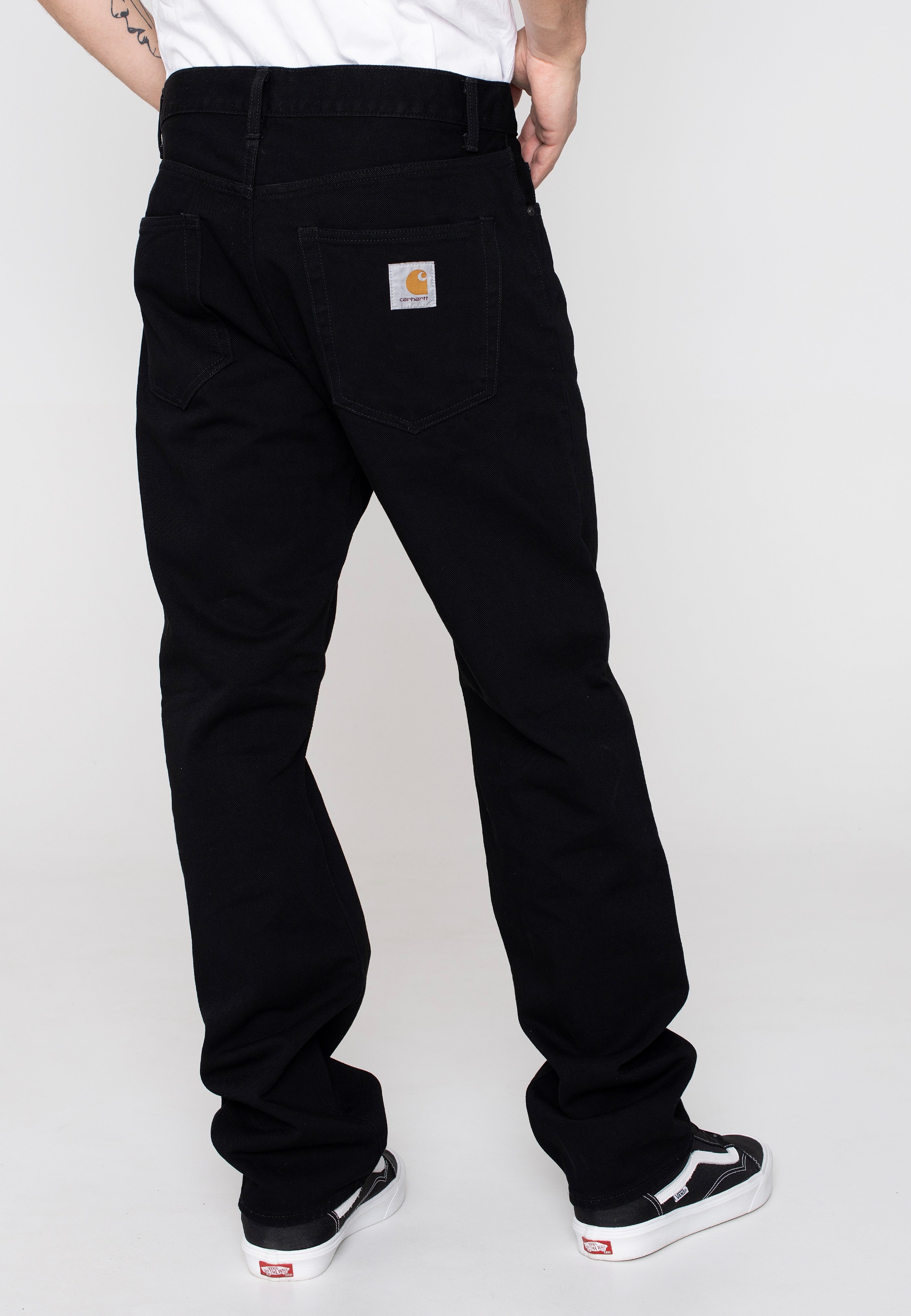 Carhartt WIP - Pontiac One Wash Black - Jeans | Men-Image