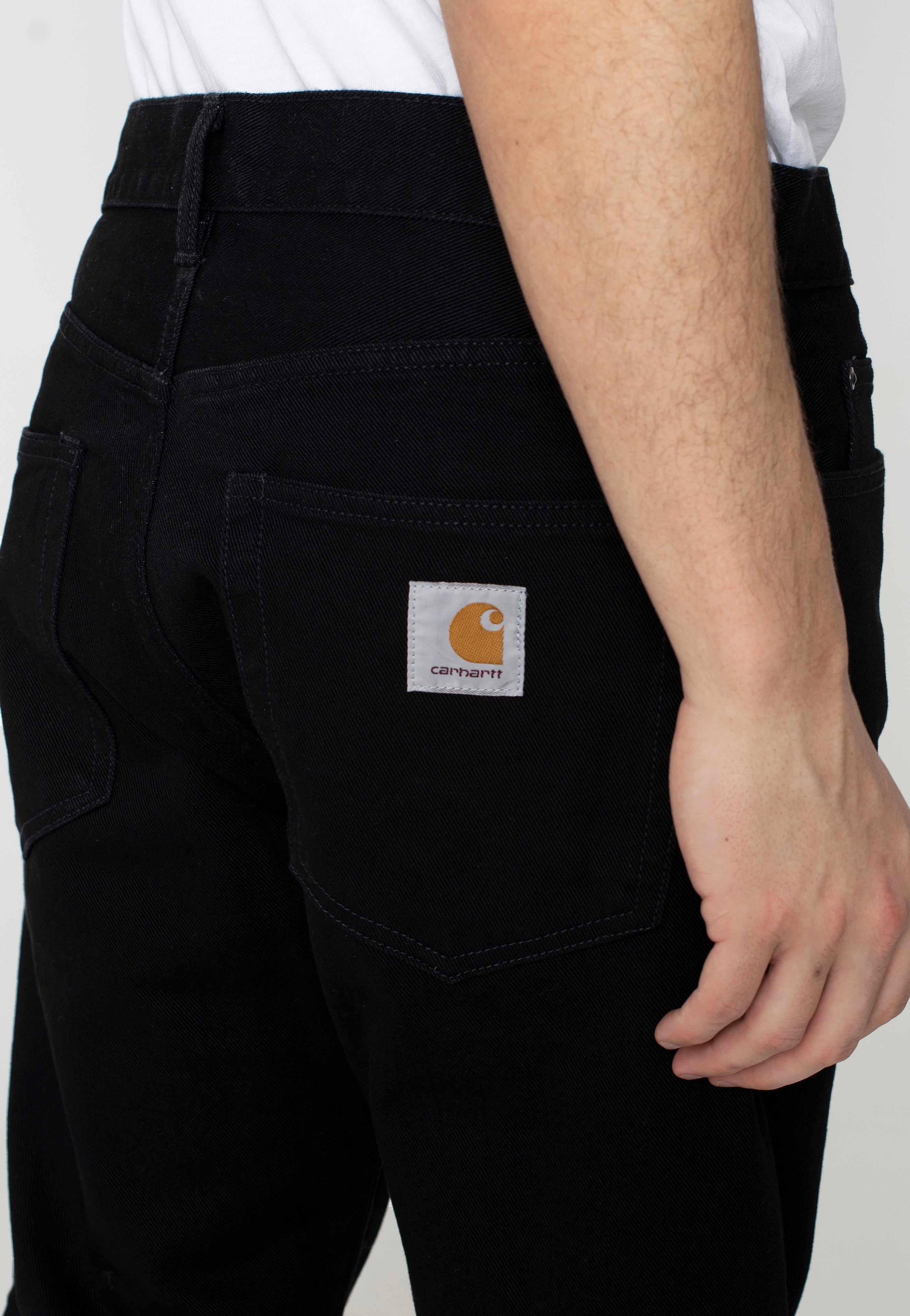 Carhartt WIP - Pontiac One Wash Black - Jeans | Men-Image