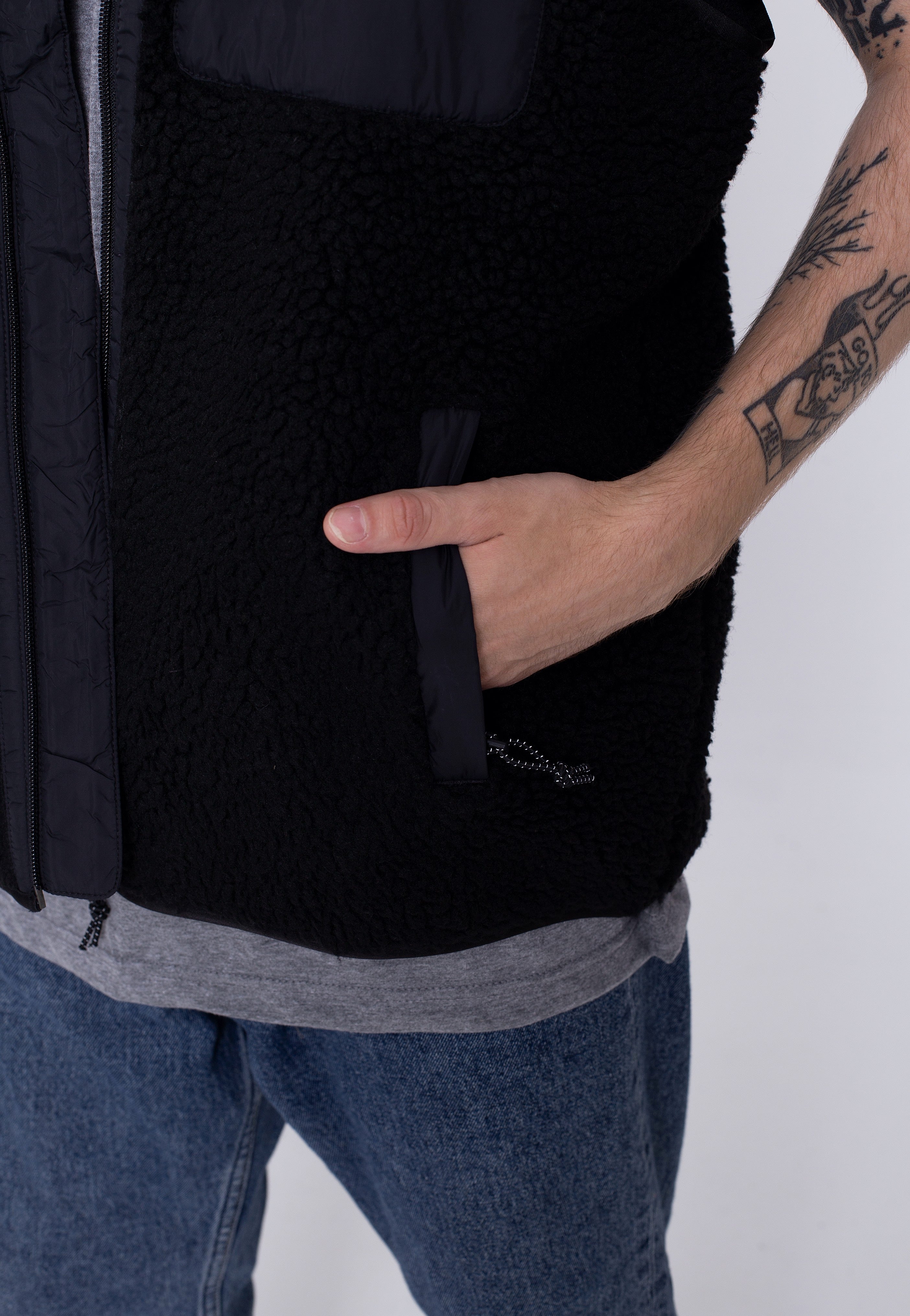 Carhartt WIP - Prentis Liner Black/Black - Vest | Men-Image