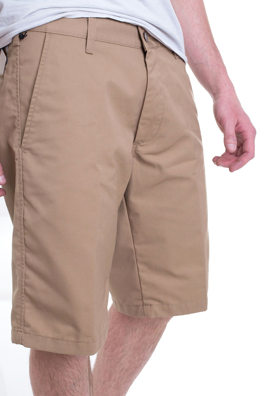 Carhartt WIP - Presenter Dunmore Leather Rinsed - Shorts | Men-Image