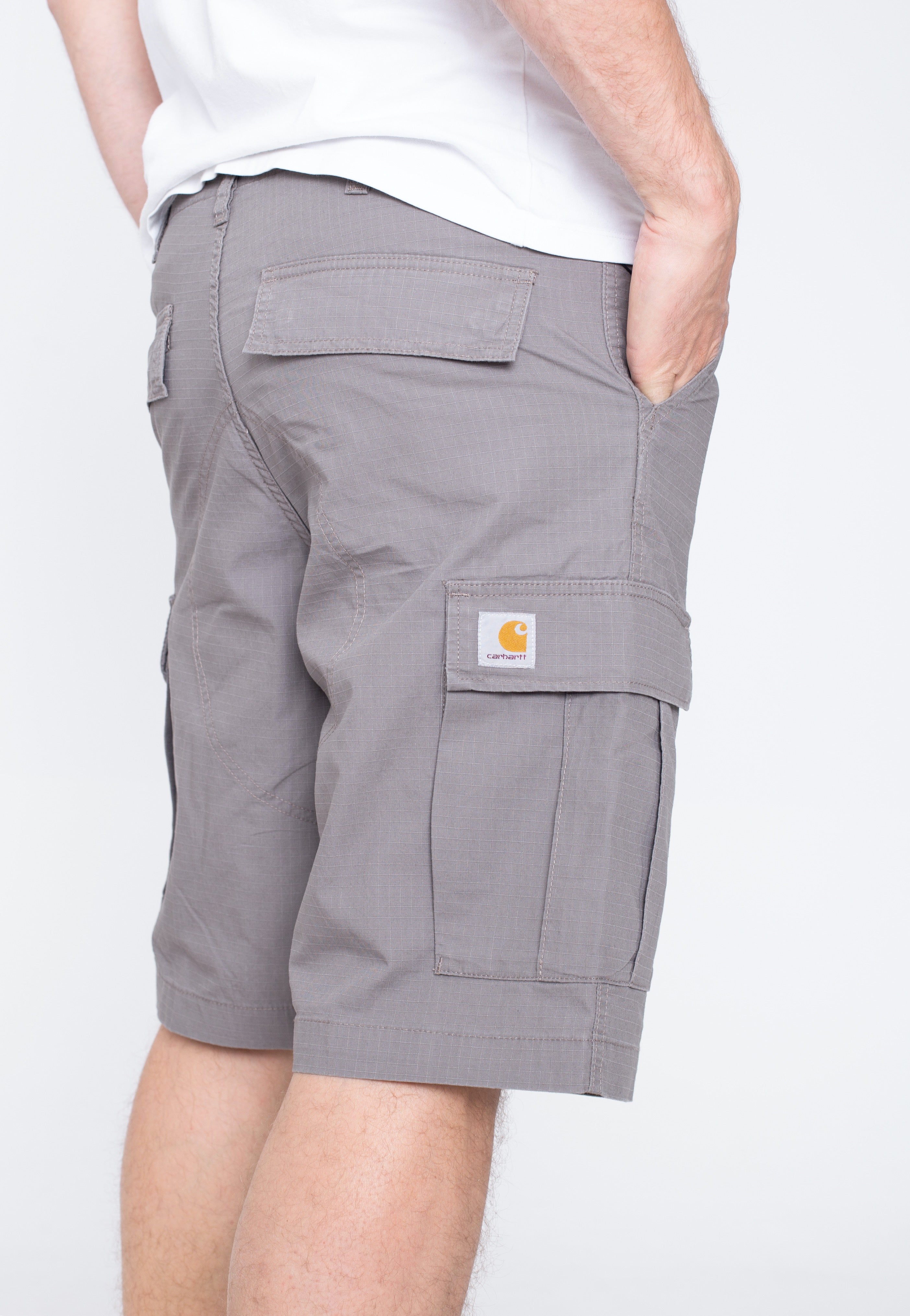 Carhartt WIP - Regular Cargo Anchor Rinsed - Shorts | Men-Image