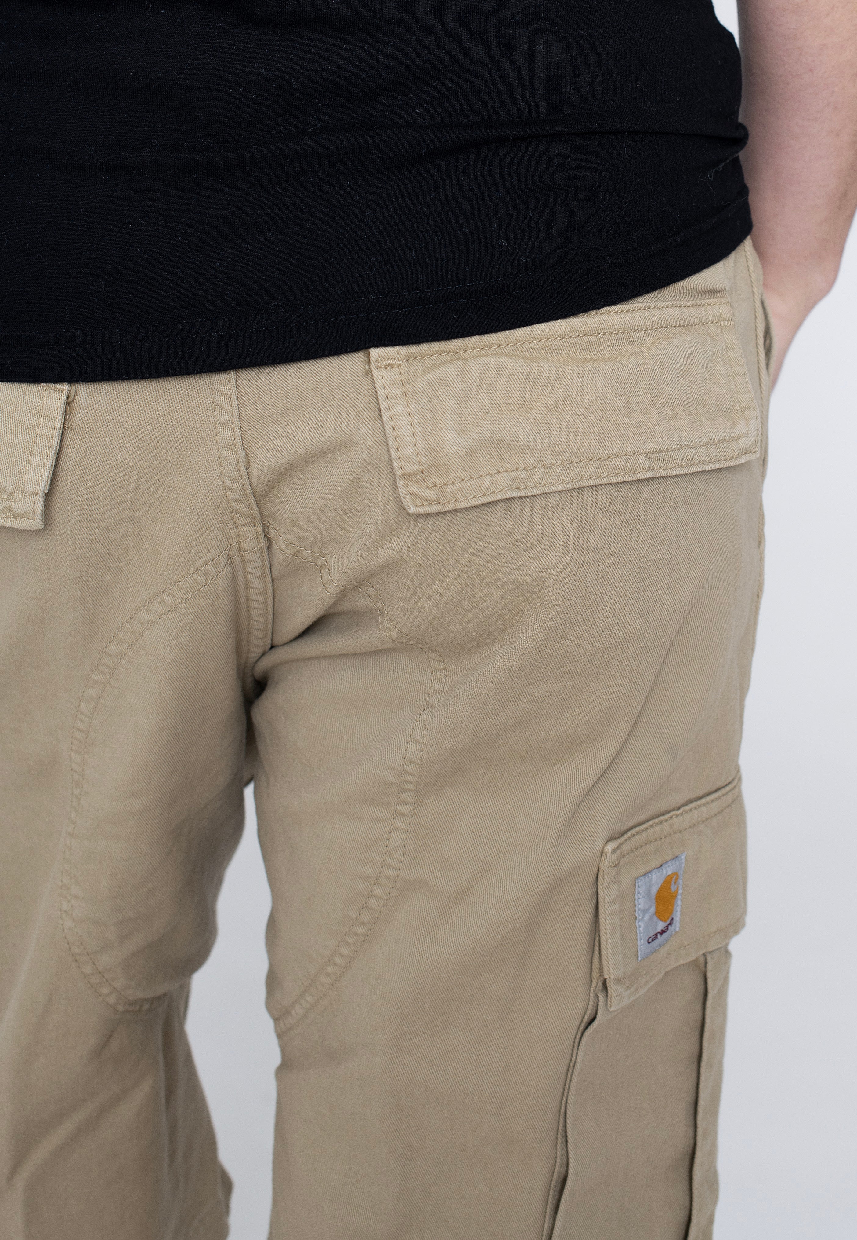 Carhartt WIP - Regular Cargo Garment Dyed Ammonite - Shorts | Men-Image