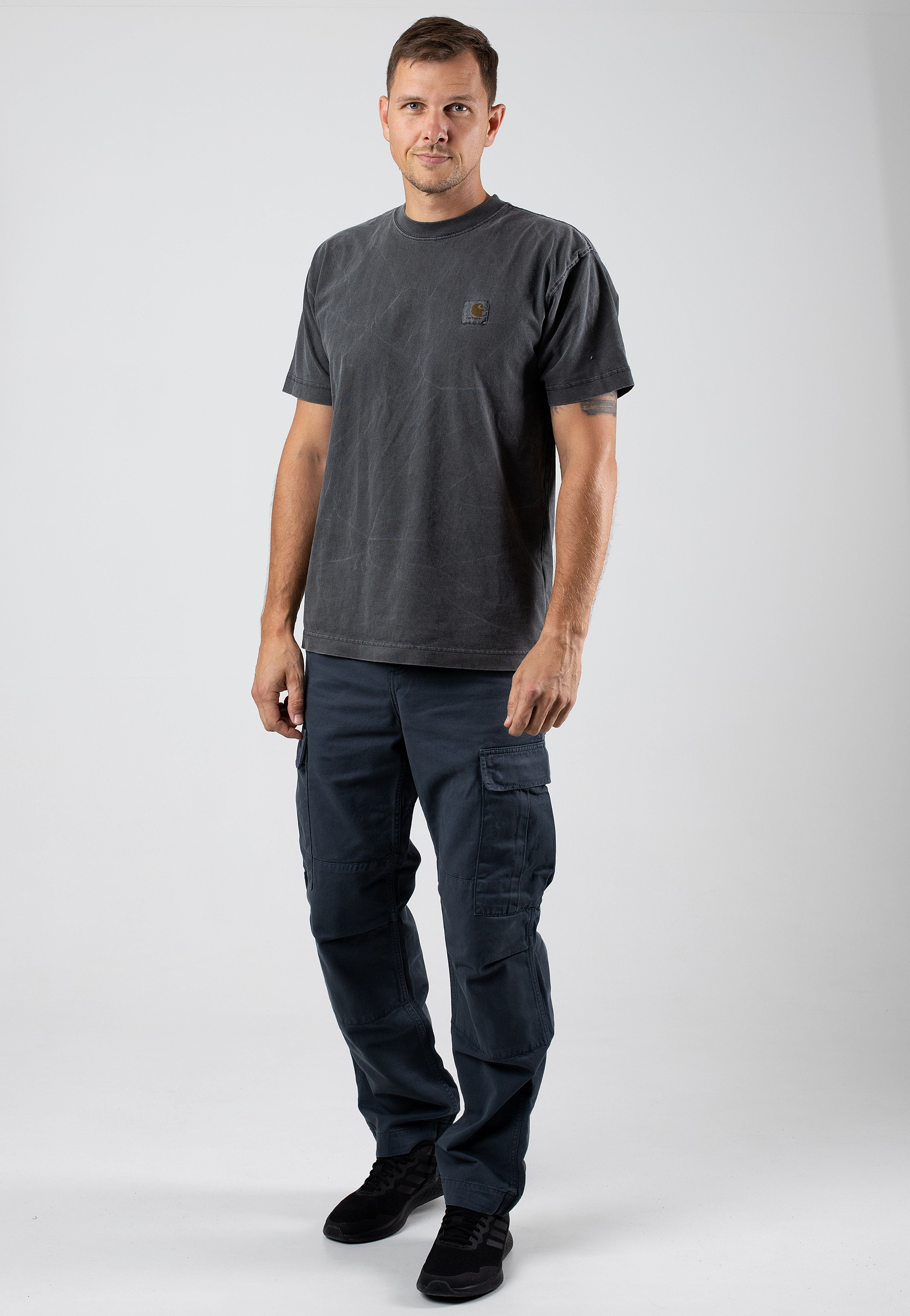 Carhartt WIP - Regular Cargo Garment Dyed Ore - Pants | Men-Image