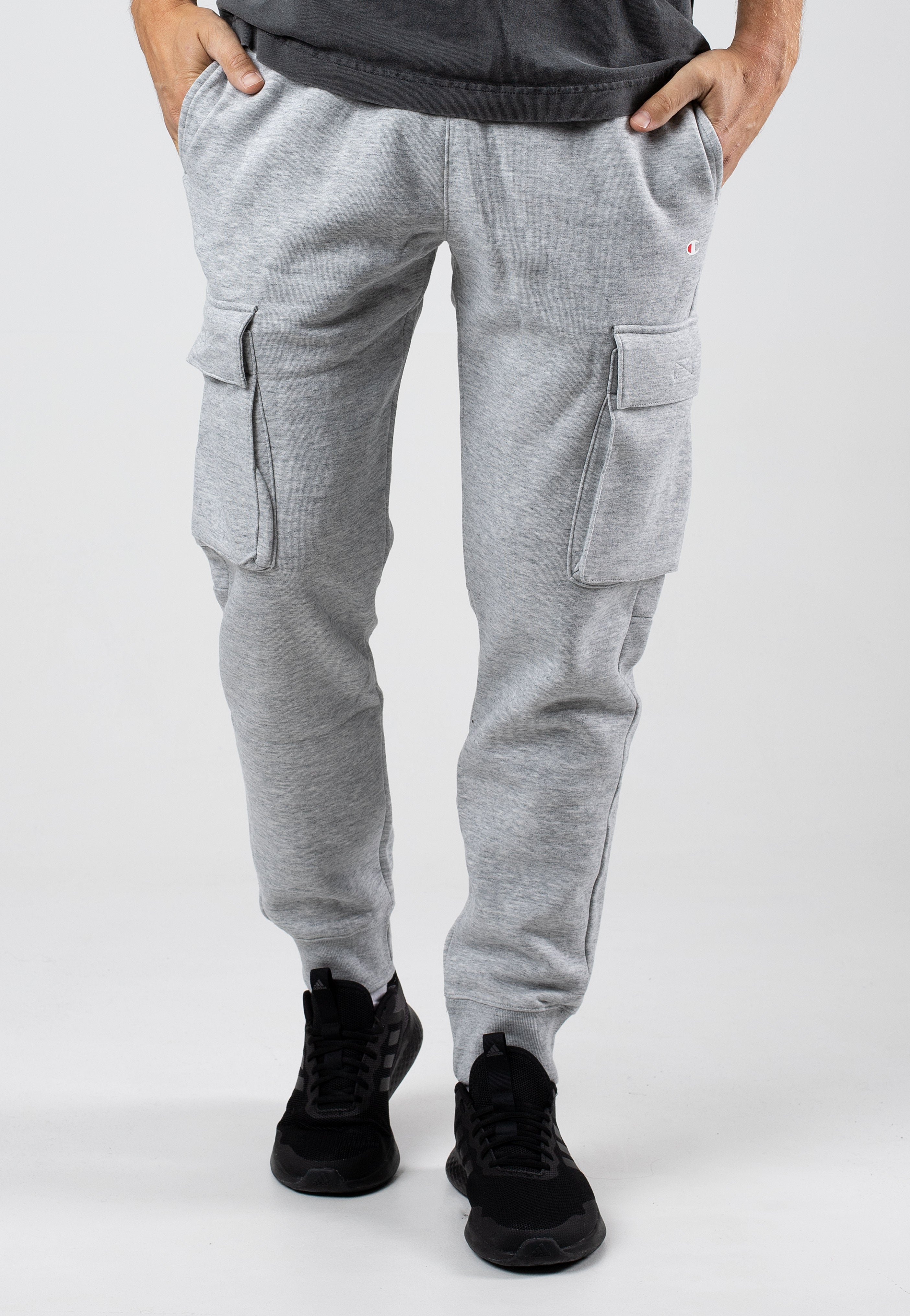 Champion - Rib Cuff New Oxford/Grey Melange - Pants | Men-Image