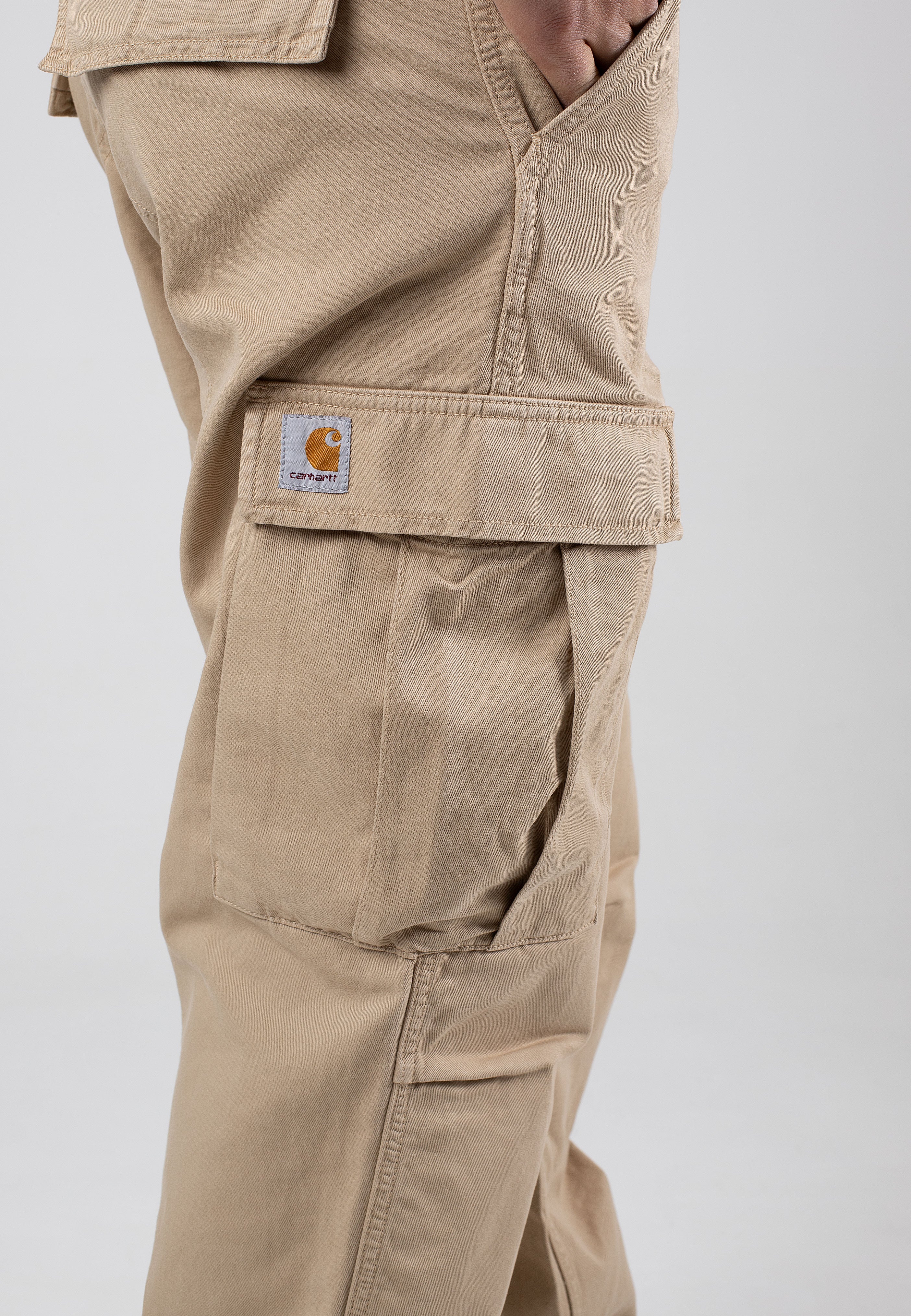 Carhartt WIP - Regular Cargo Garment Dyed Wall - Pants | Men-Image