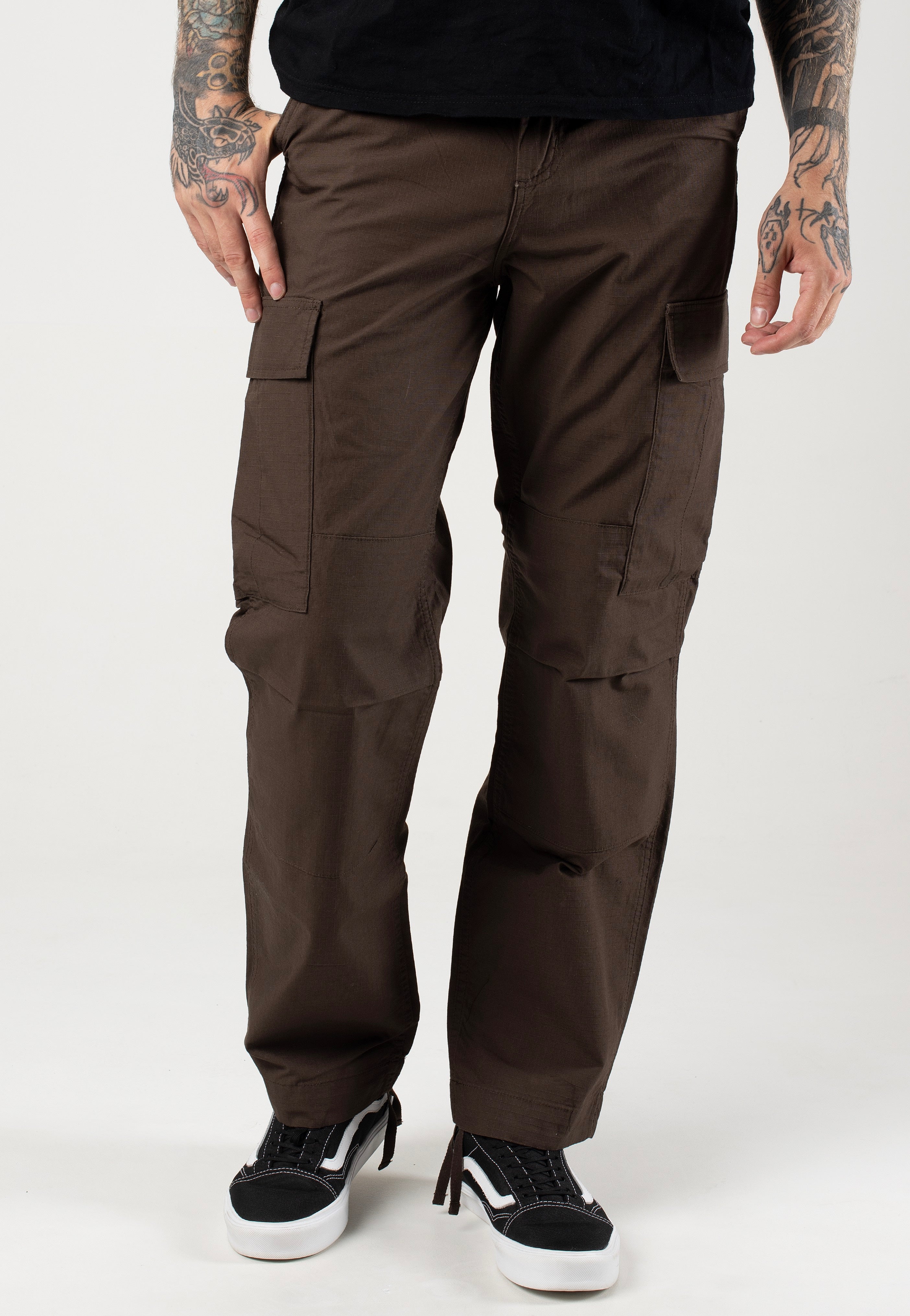 Carhartt WIP - Regular Cargo Rinsed Buckeye - Pants | Men-Image