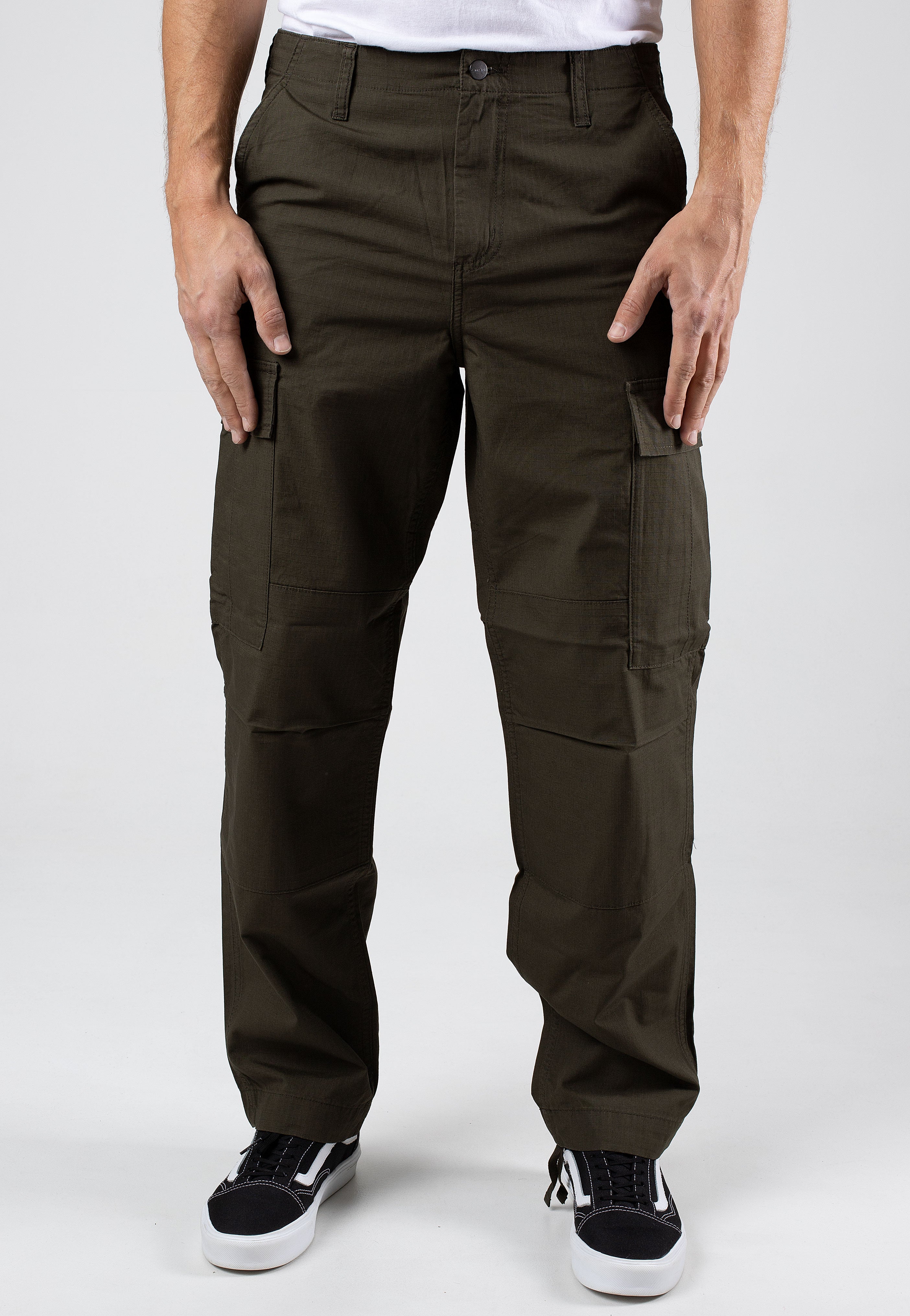 Carhartt WIP - Regular Cargo Rinsed Cypress - Pants | Men-Image