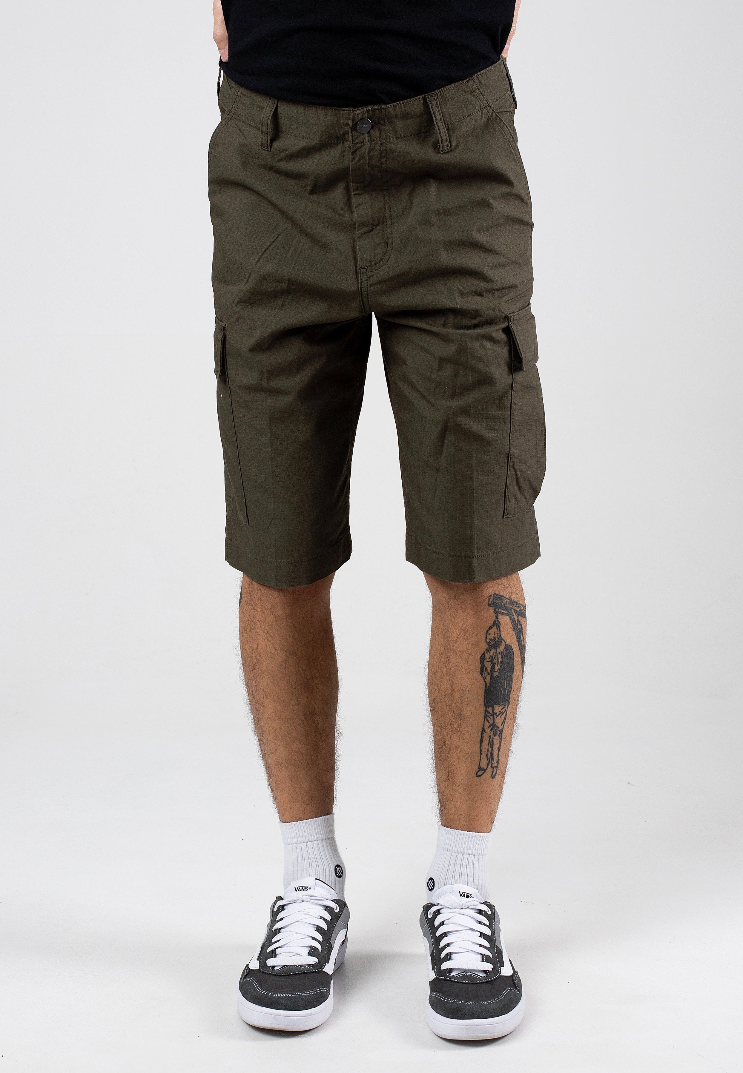 Carhartt WIP - Regular Rinsed Cypress - Shorts | Men-Image