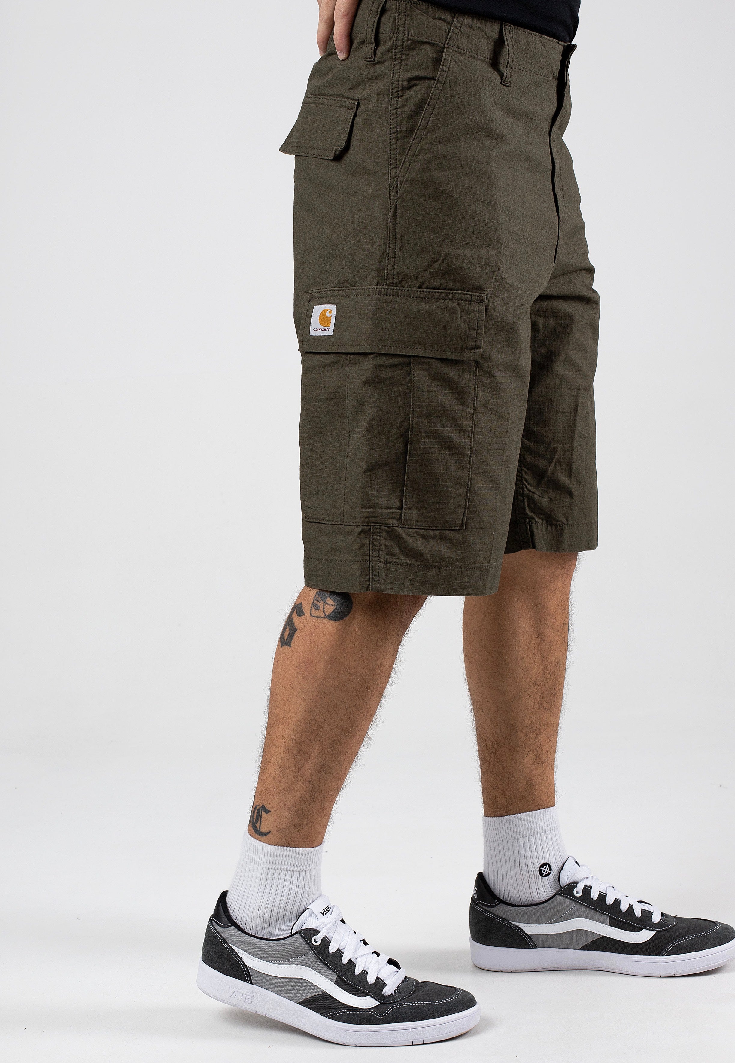 Carhartt WIP - Regular Rinsed Cypress - Shorts | Men-Image