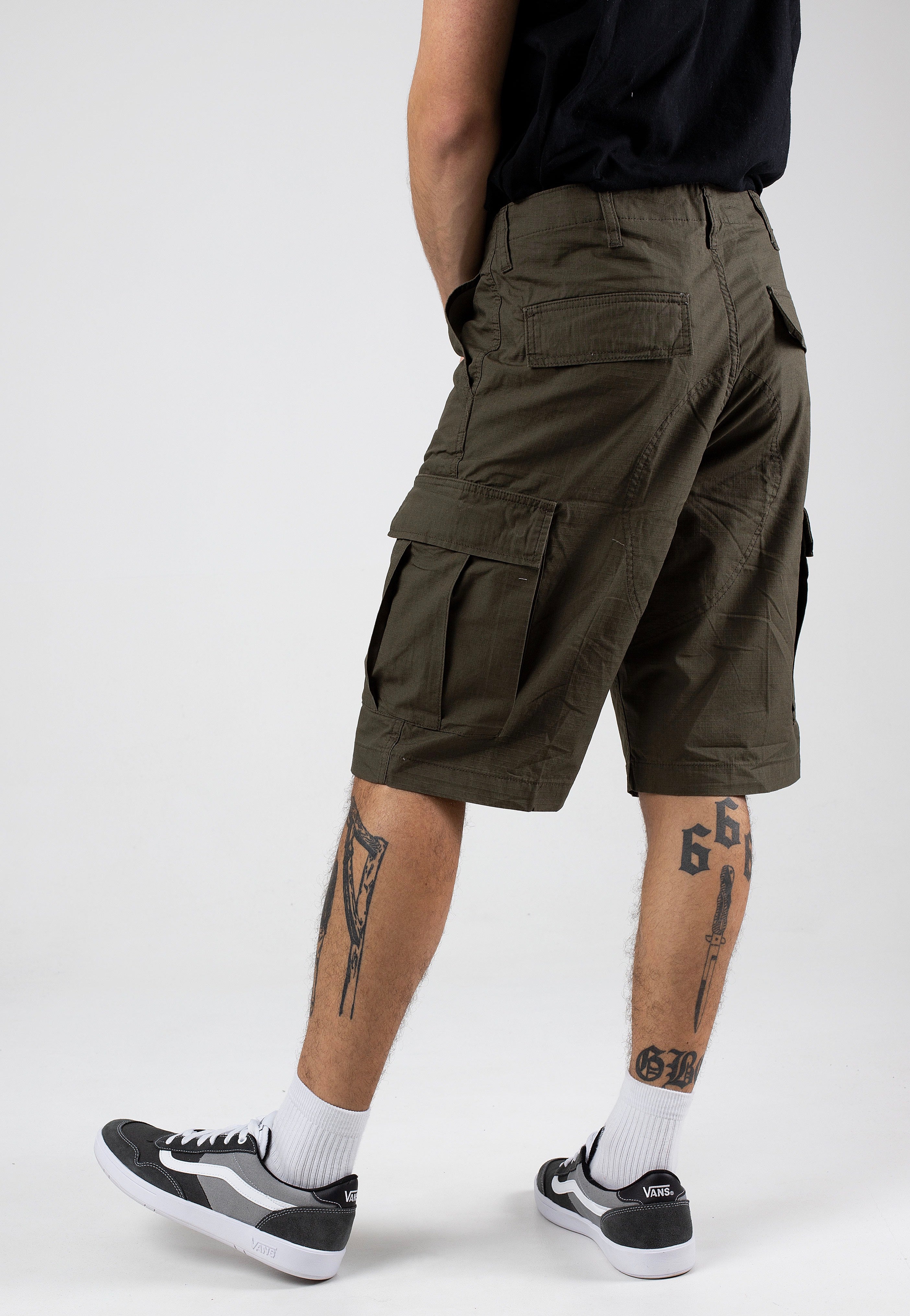 Carhartt WIP - Regular Rinsed Cypress - Shorts | Men-Image