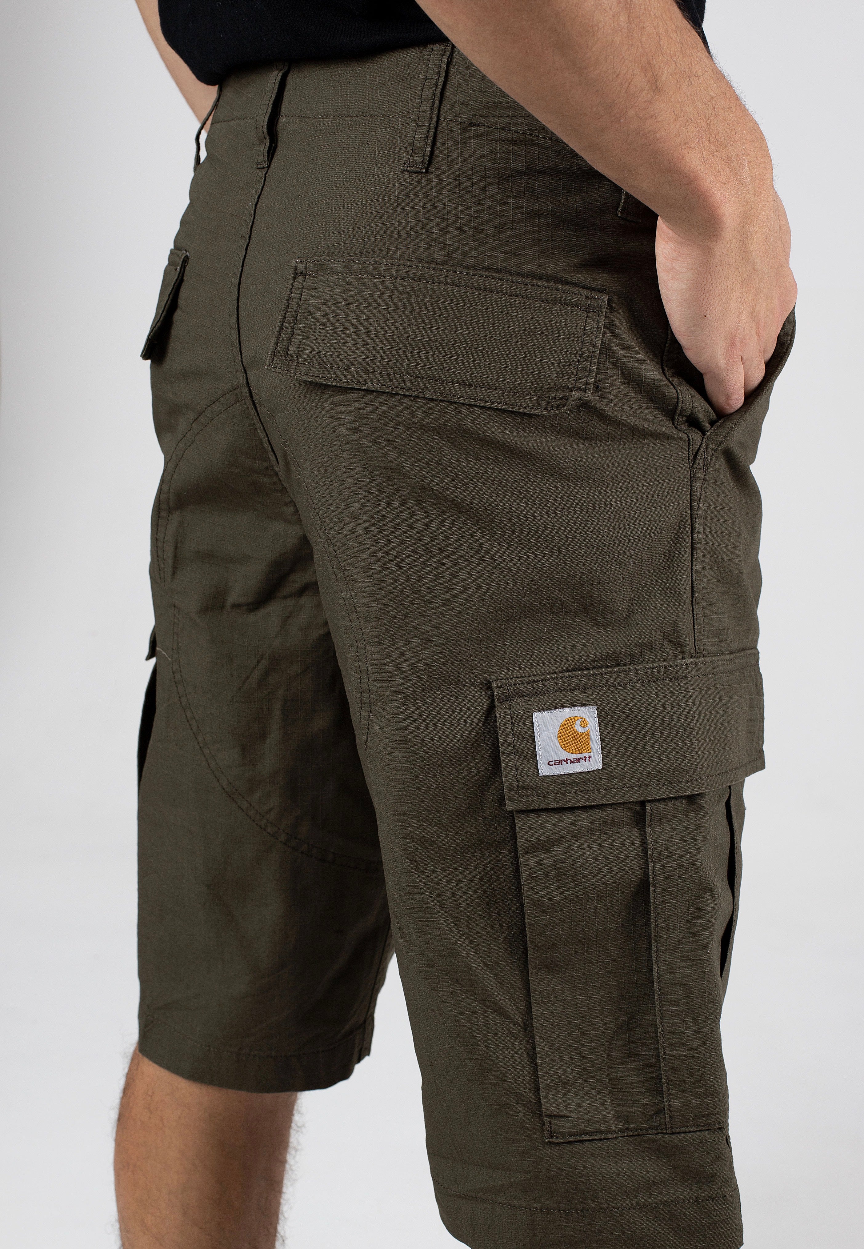 Carhartt WIP - Regular Rinsed Cypress - Shorts | Men-Image