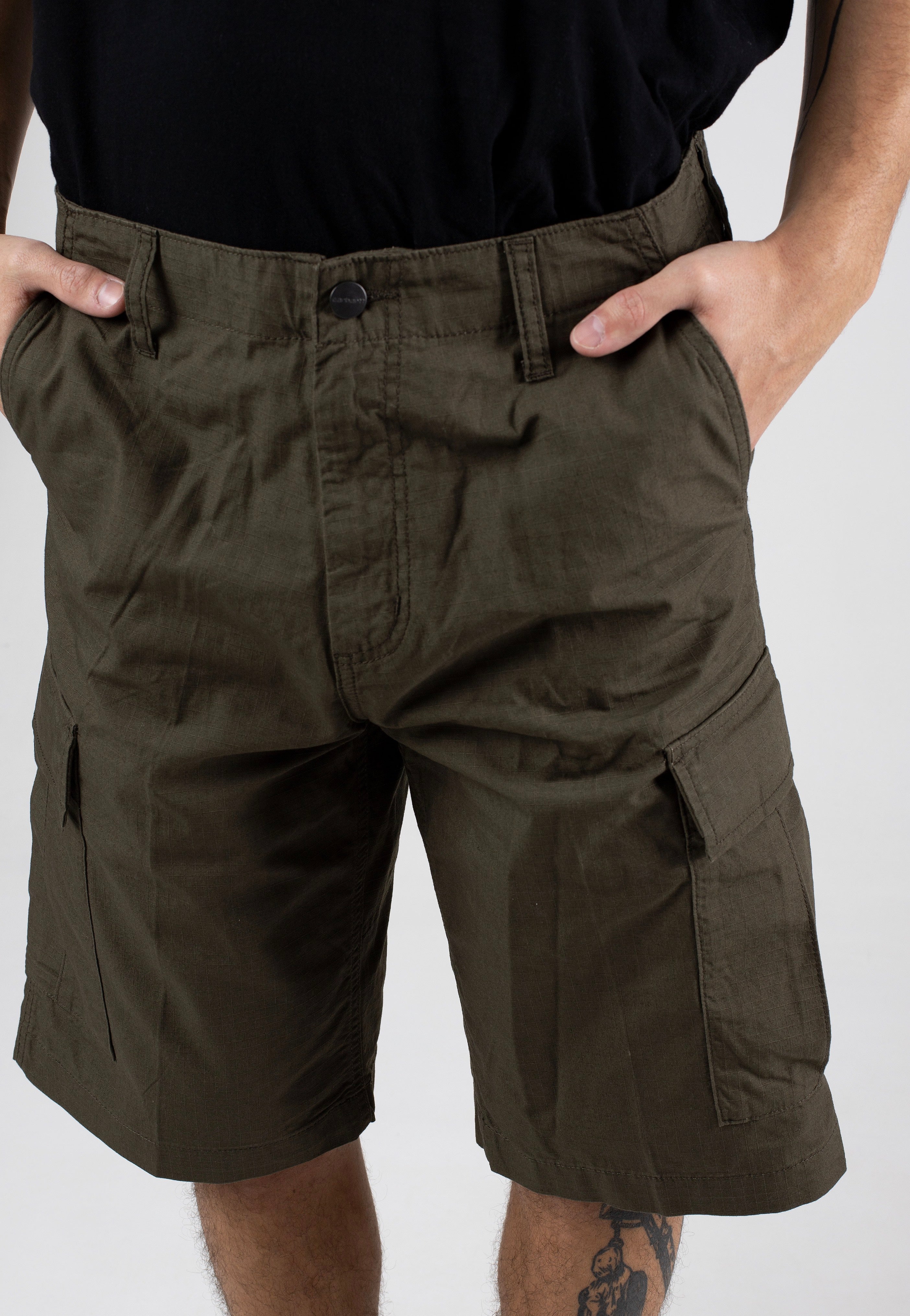 Carhartt WIP - Regular Rinsed Cypress - Shorts | Men-Image