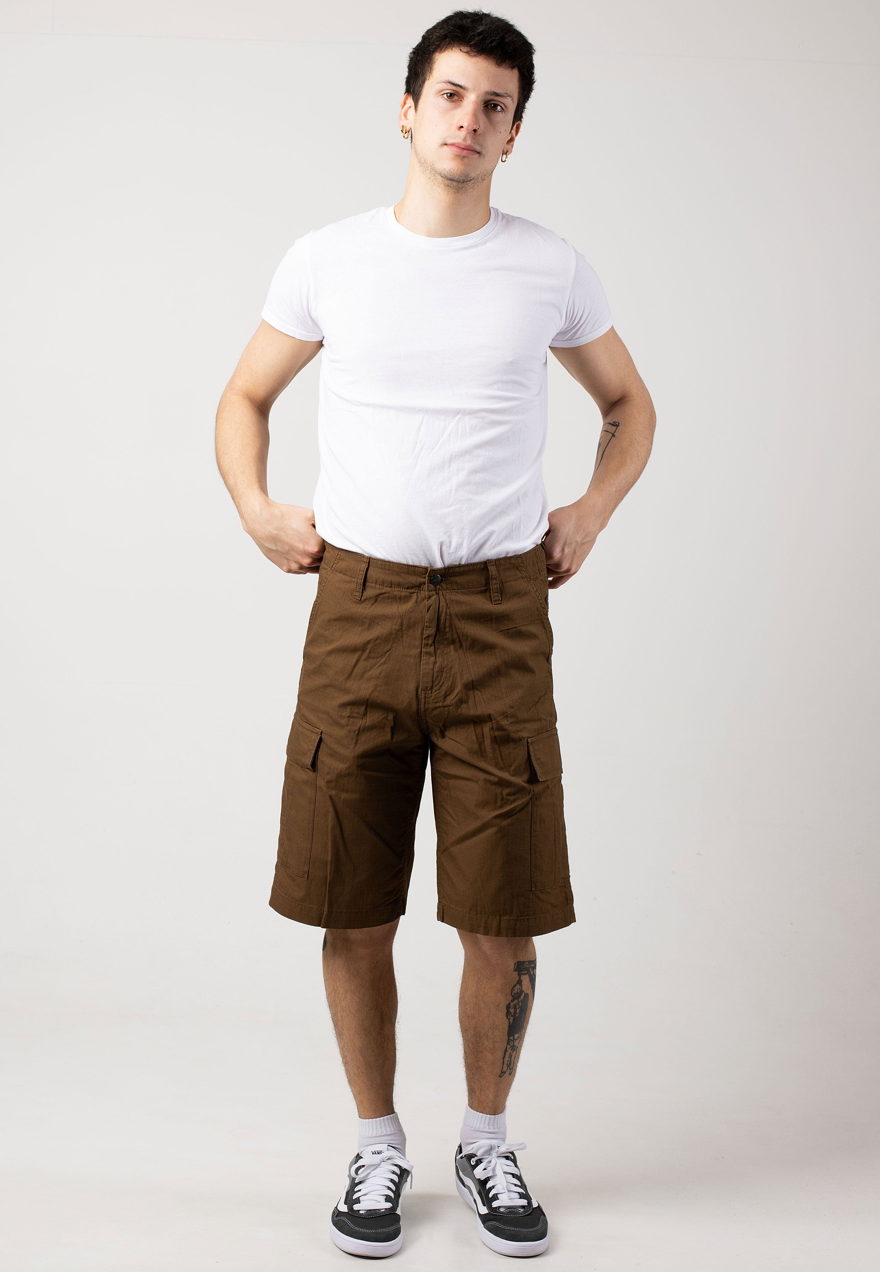 Carhartt WIP - Regular Rinsed Lumber - Shorts | Men-Image