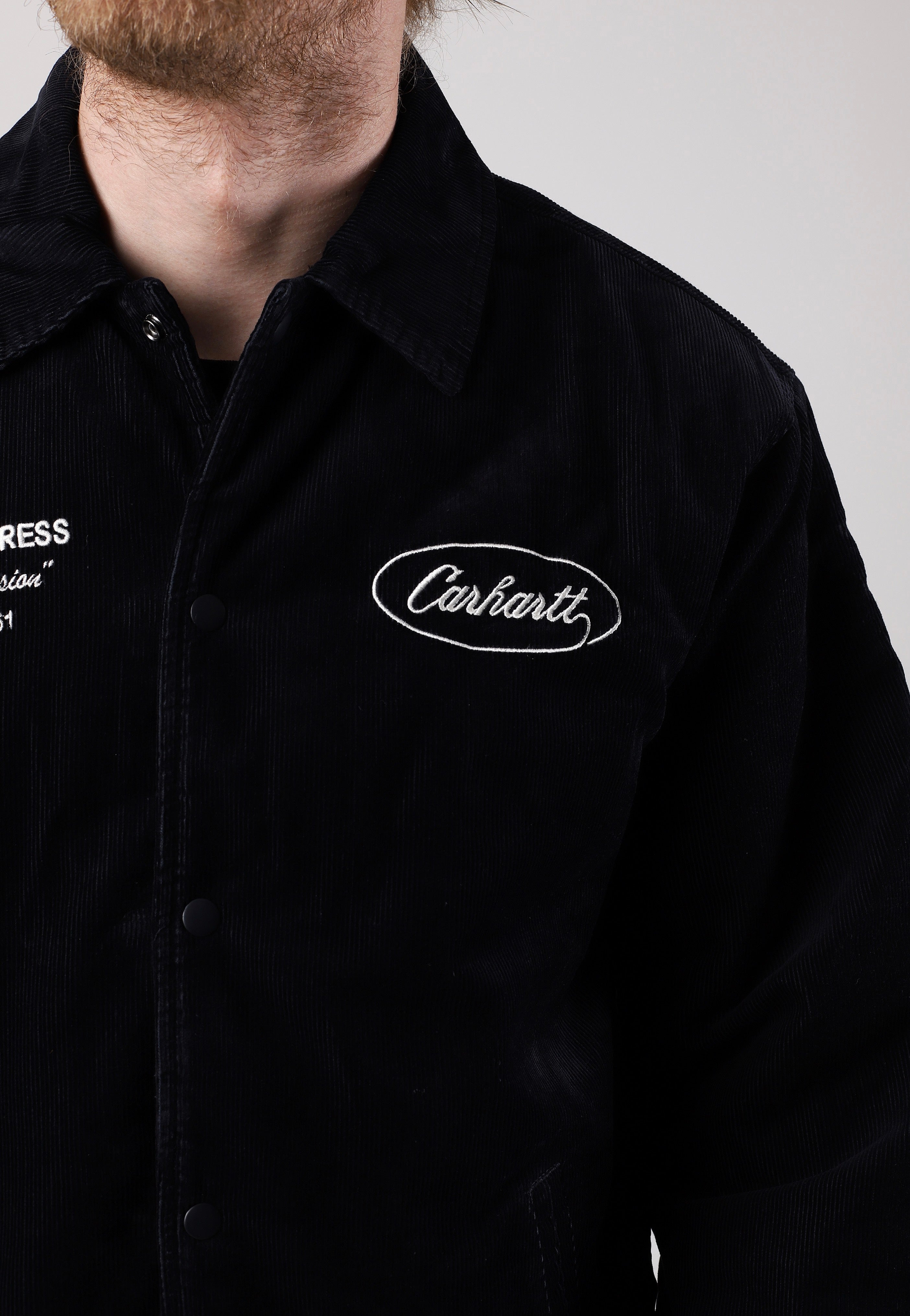 Carhartt WIP - Rugged Letterman Dark Navy/Wax - College Jacket | Men-Image