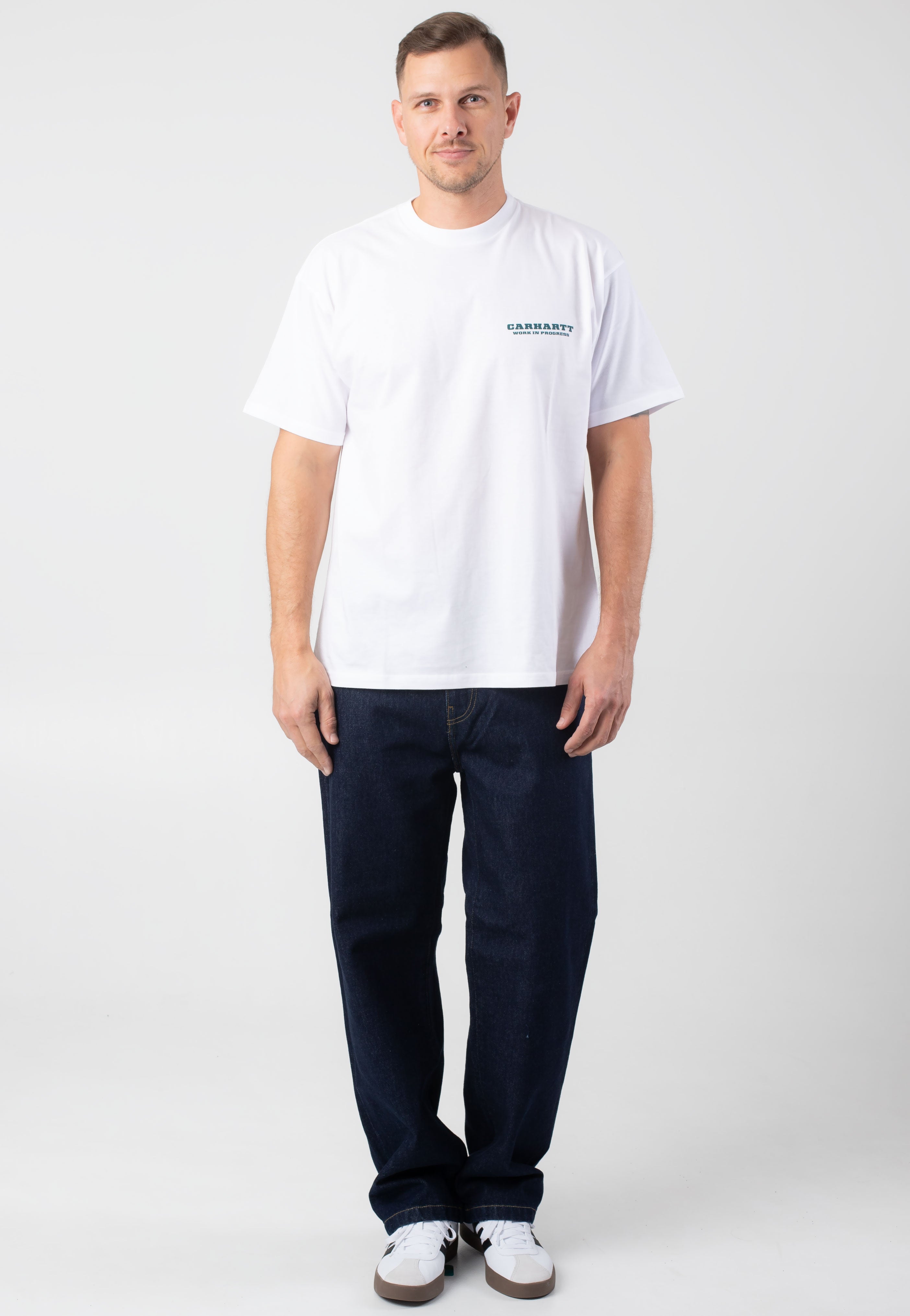 Carhartt WIP - Runaway White/Malachite - T-Shirt | Men-Image