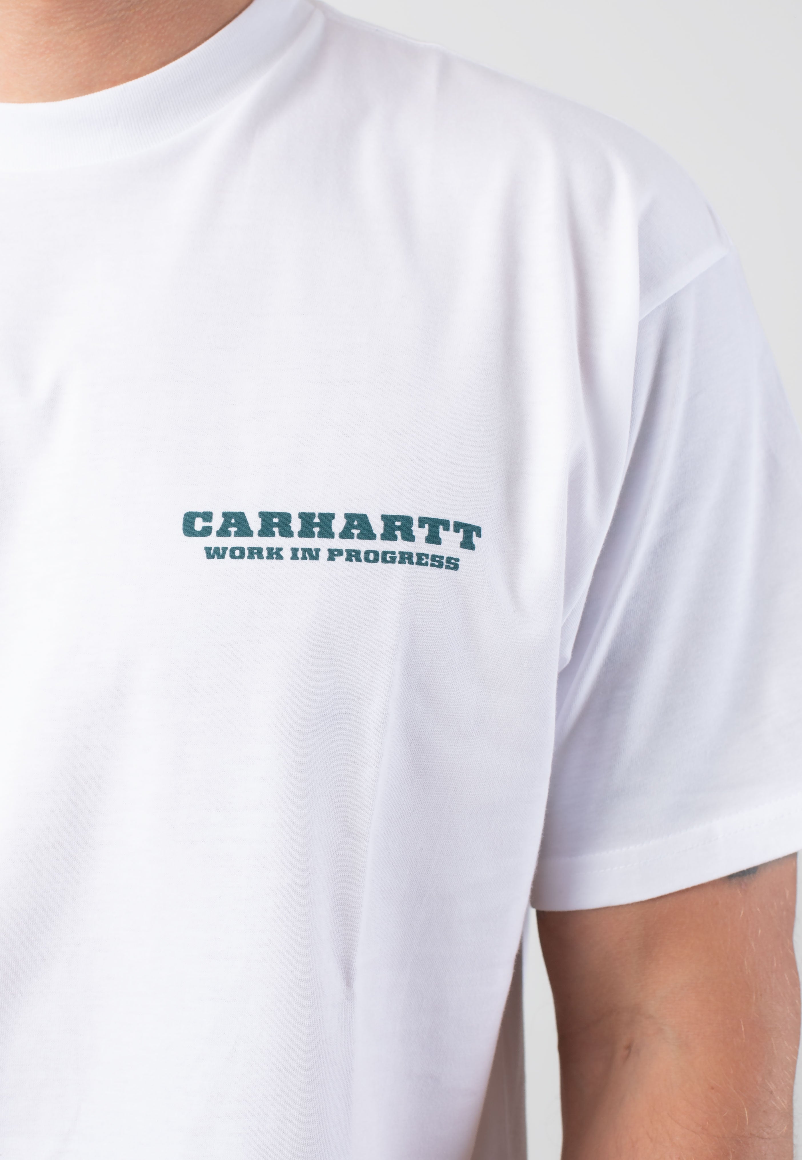 Carhartt WIP - Runaway White/Malachite - T-Shirt | Men-Image