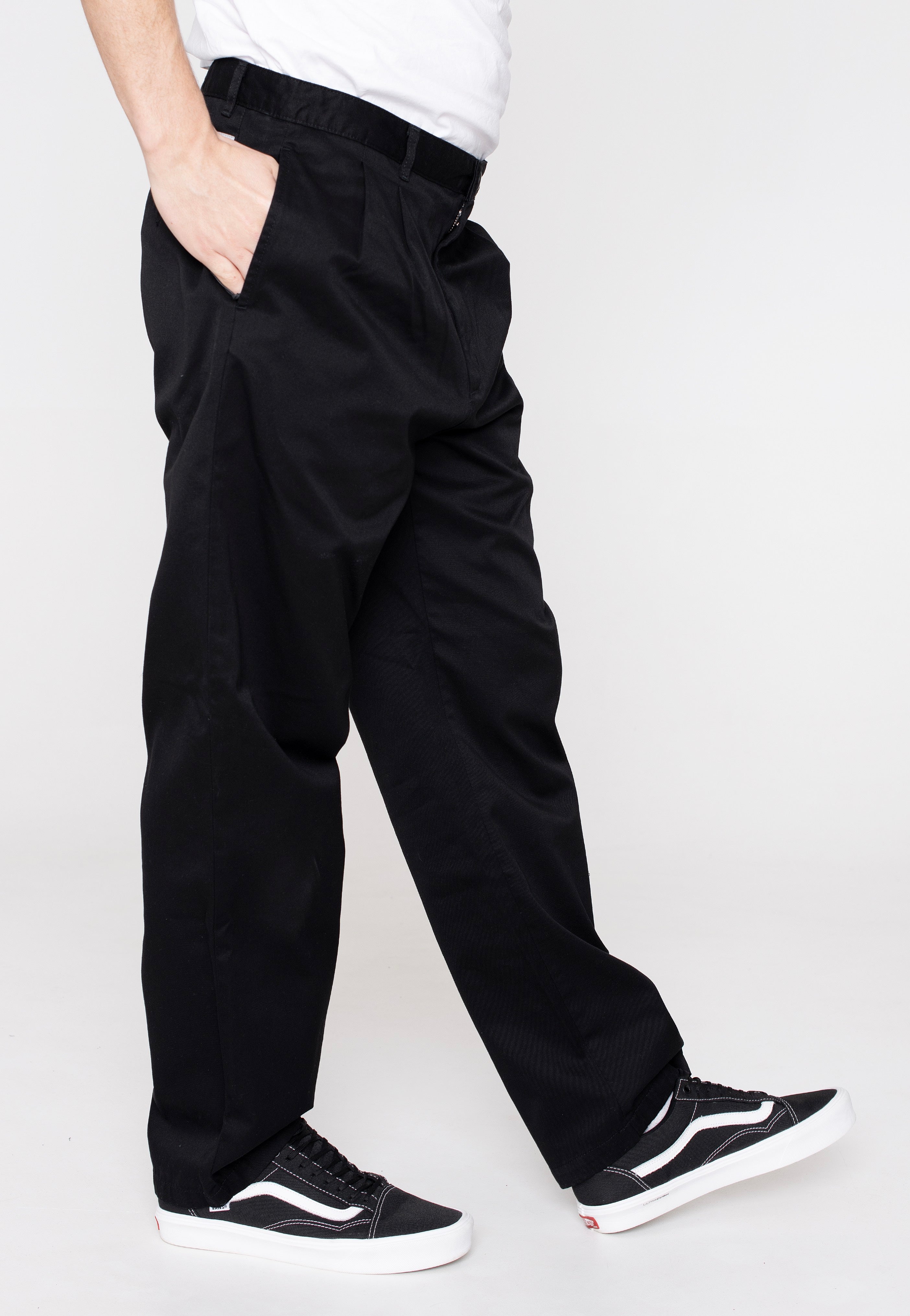 Carhartt WIP - Salford Rinsed Black - Pants | Men-Image