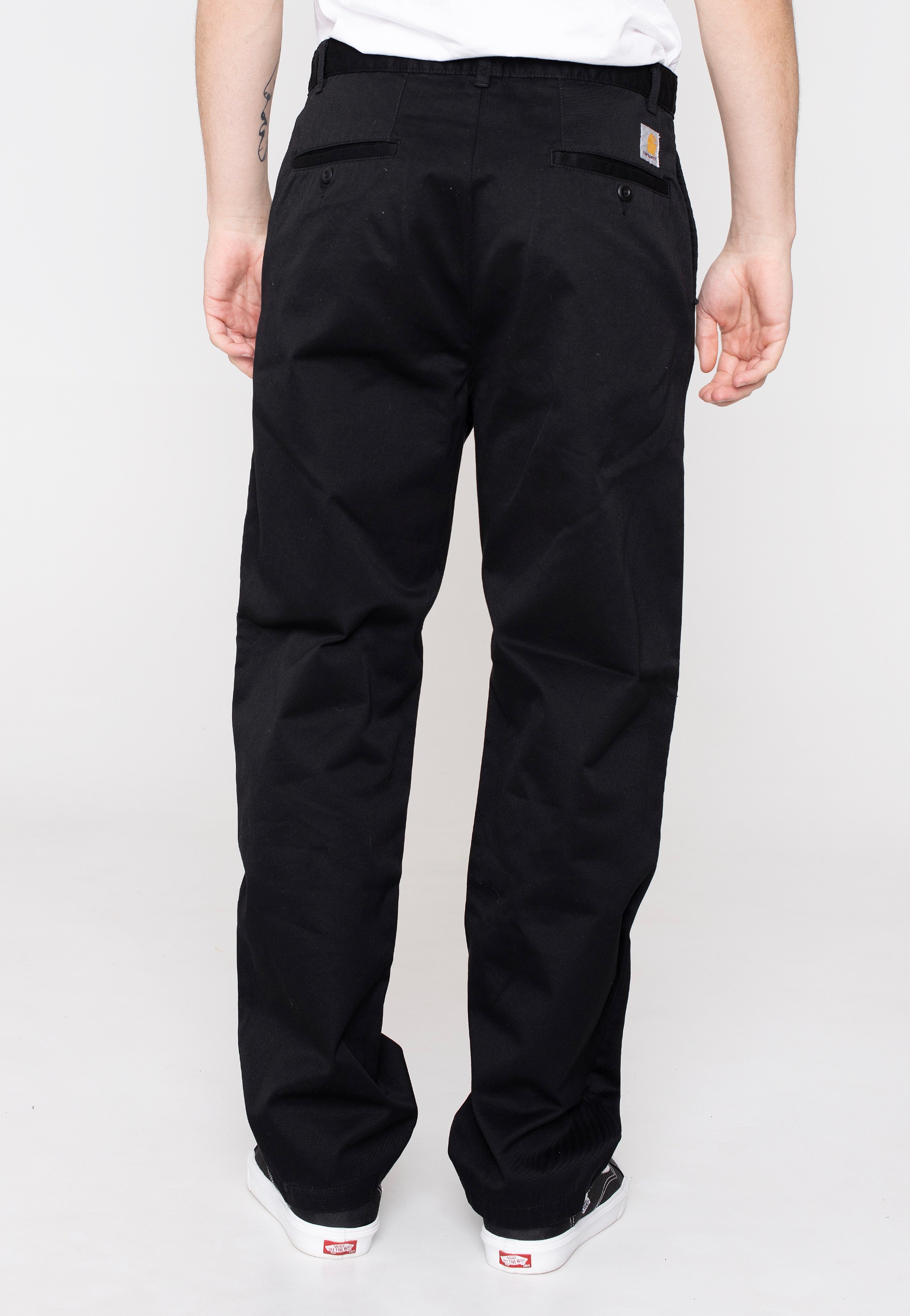 Carhartt WIP - Salford Rinsed Black - Pants | Men-Image