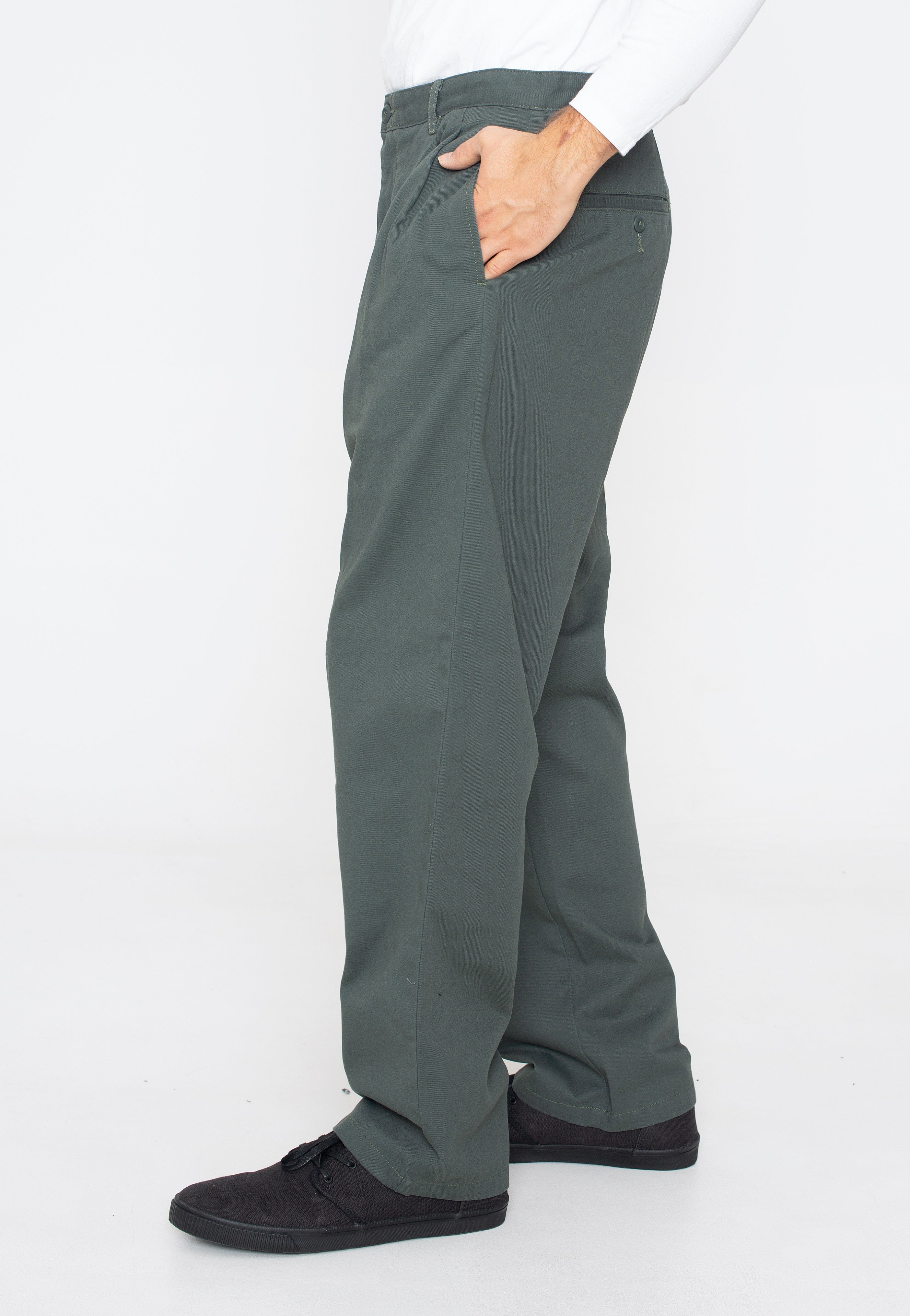 Carhartt WIP - Salford Rinsed Boxwood - Pants | Men-Image