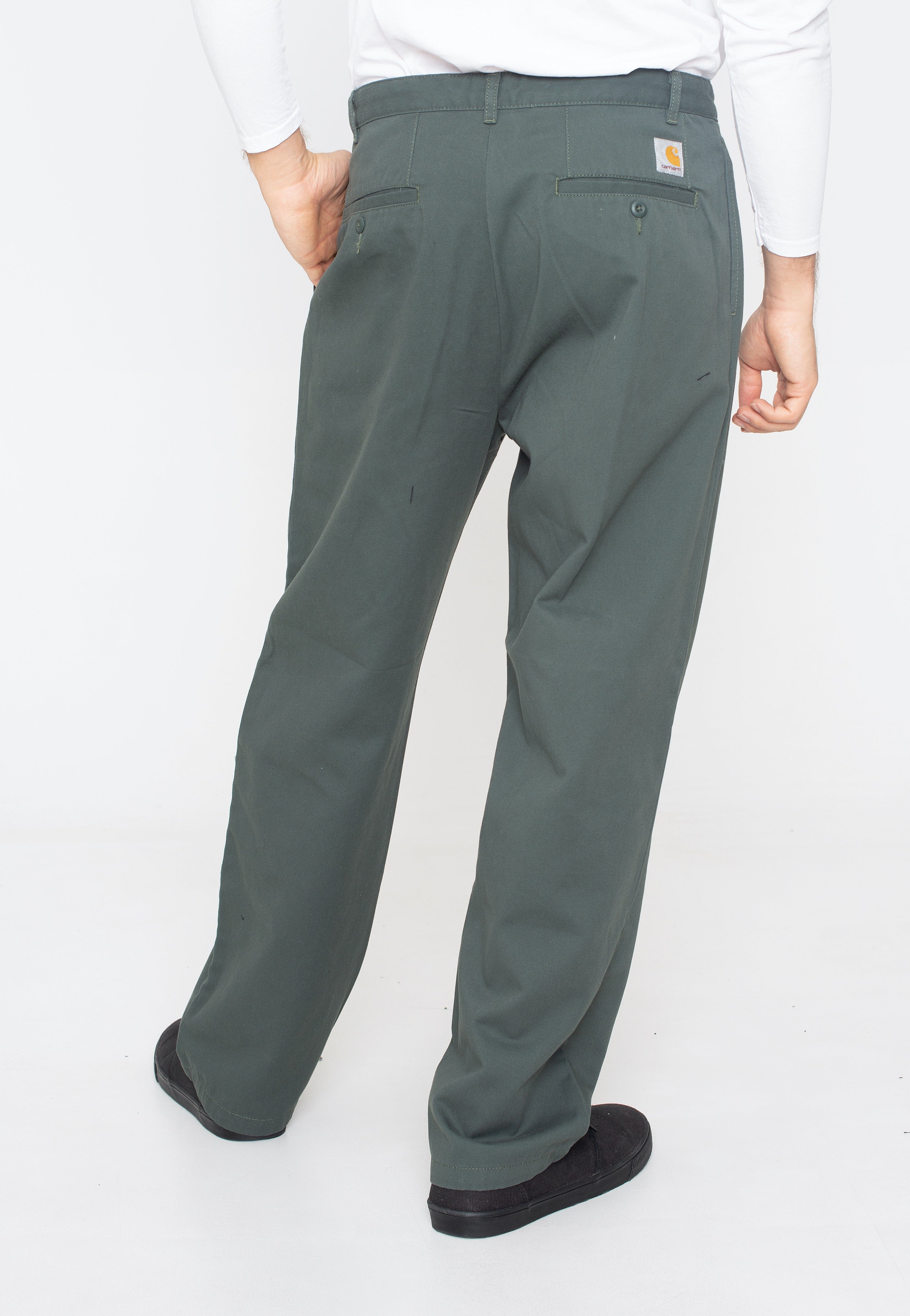 Carhartt WIP - Salford Rinsed Boxwood - Pants | Men-Image