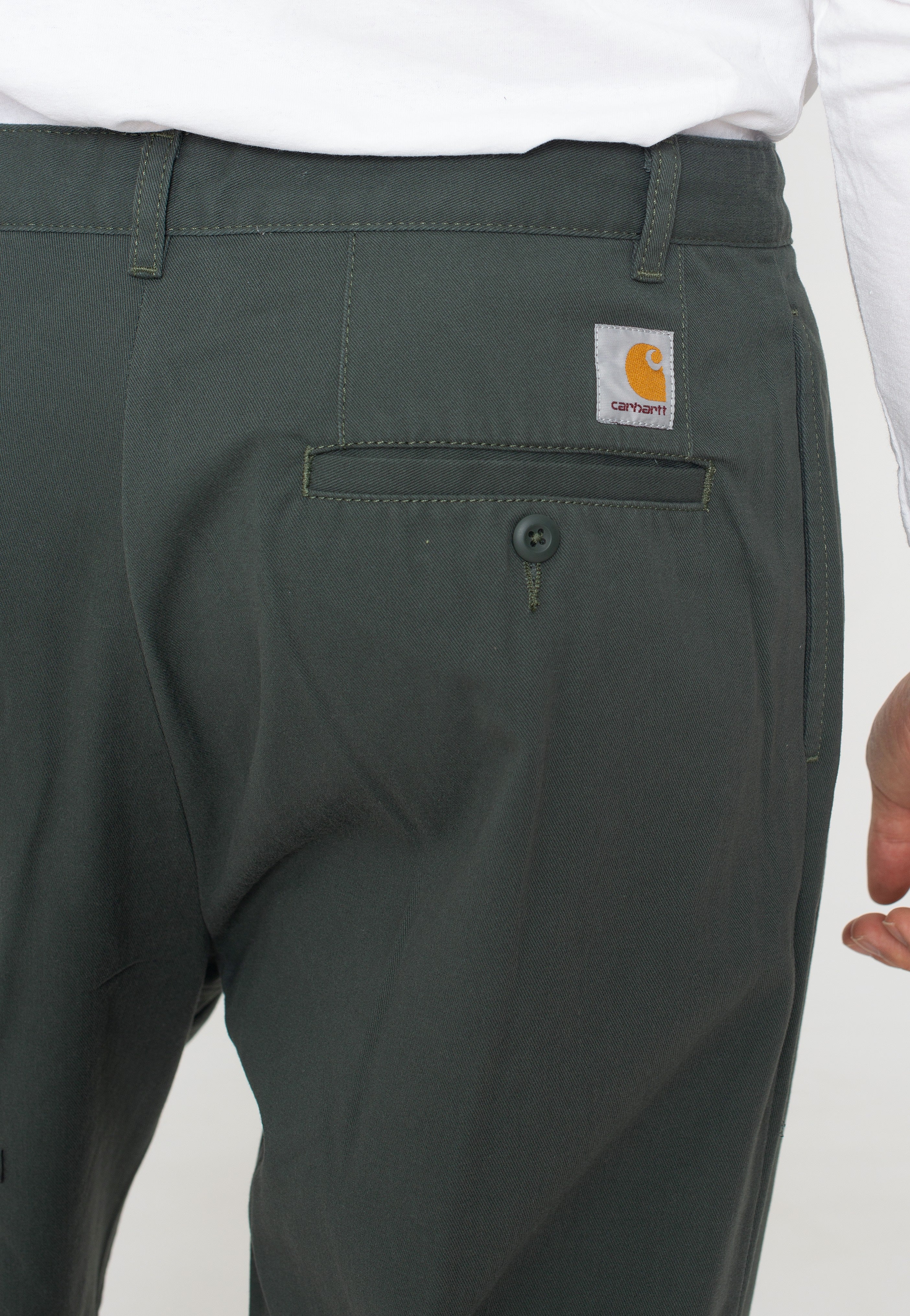 Carhartt WIP - Salford Rinsed Boxwood - Pants | Men-Image