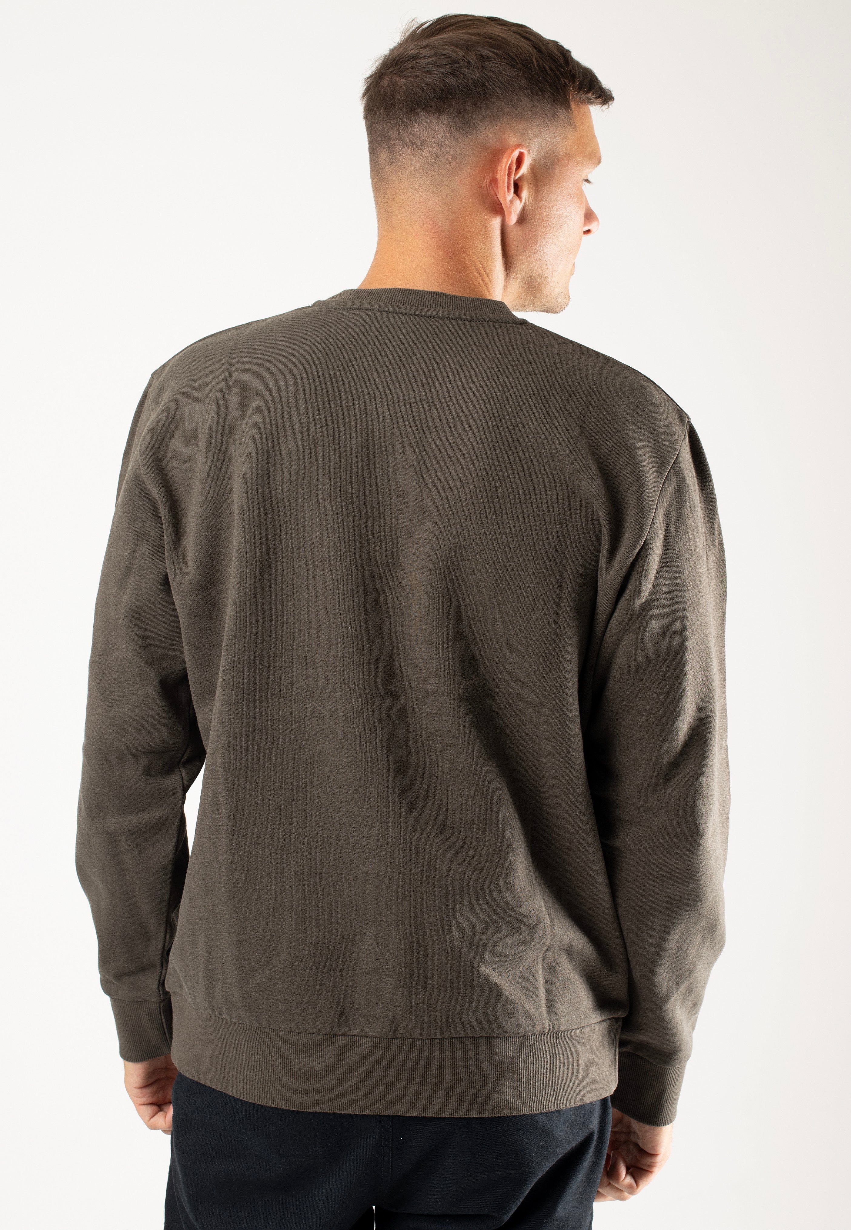 Carhartt WIP - Script Embroidery Cypress/Black - Sweater | Men-Image