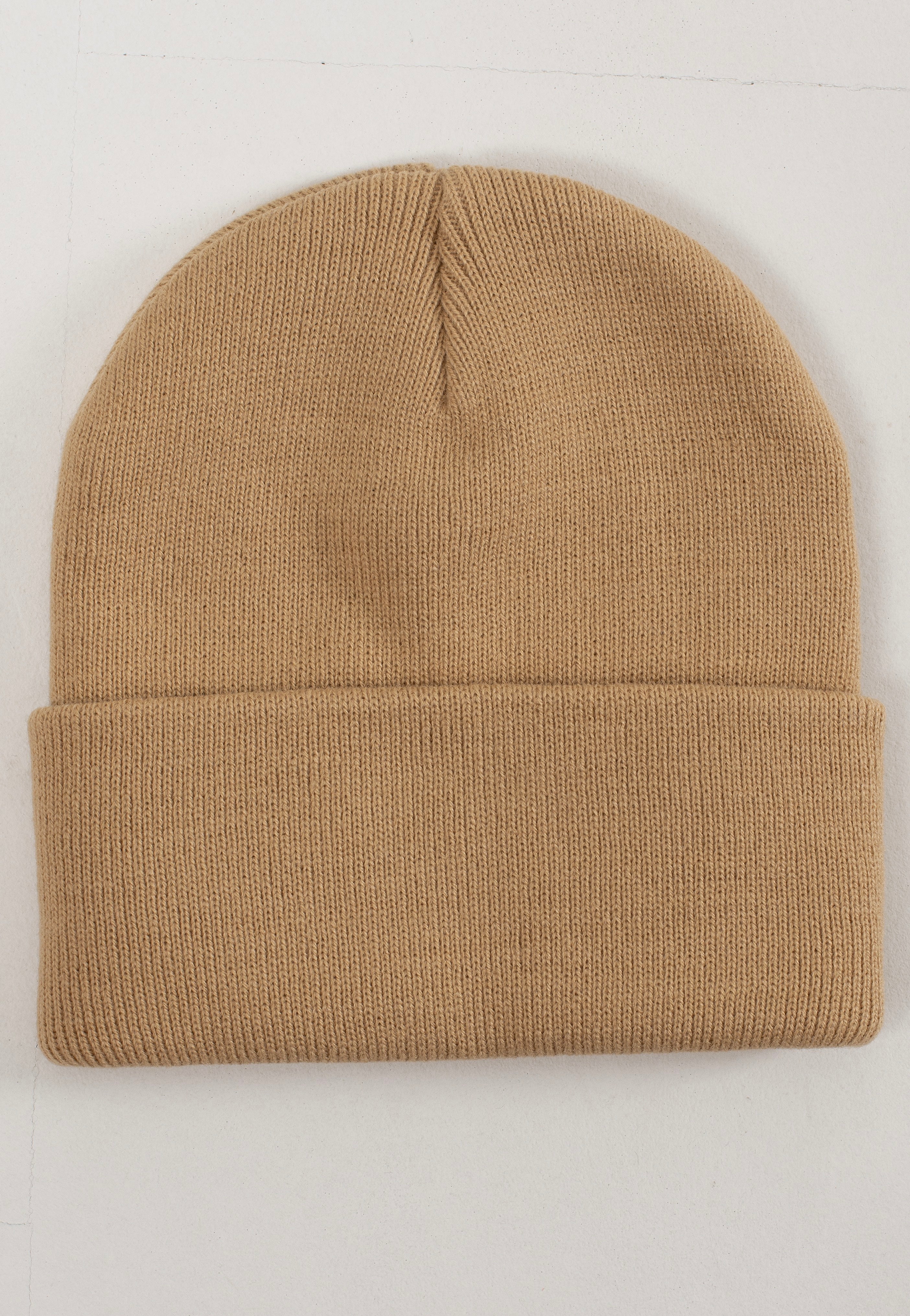 Carhartt WIP - Short Watch Dusty H Brown - Beanie | Neutral-Image