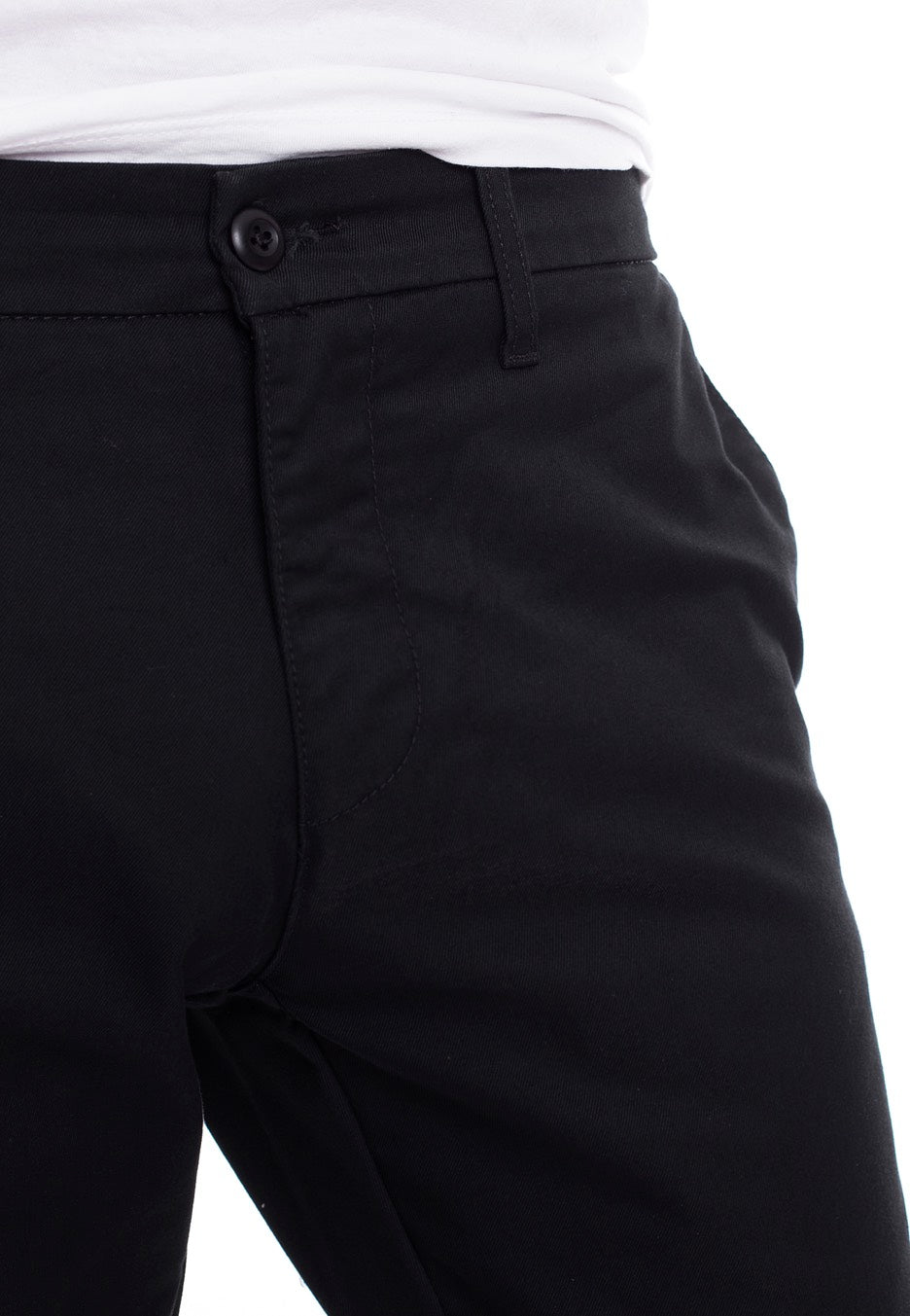 Carhartt WIP - Sid Lamar Twill Black Rinsed - Pants | Men-Image