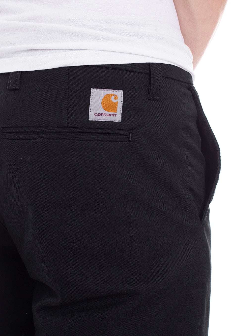 Carhartt WIP - Sid Lamar Twill Black Rinsed - Pants | Men-Image