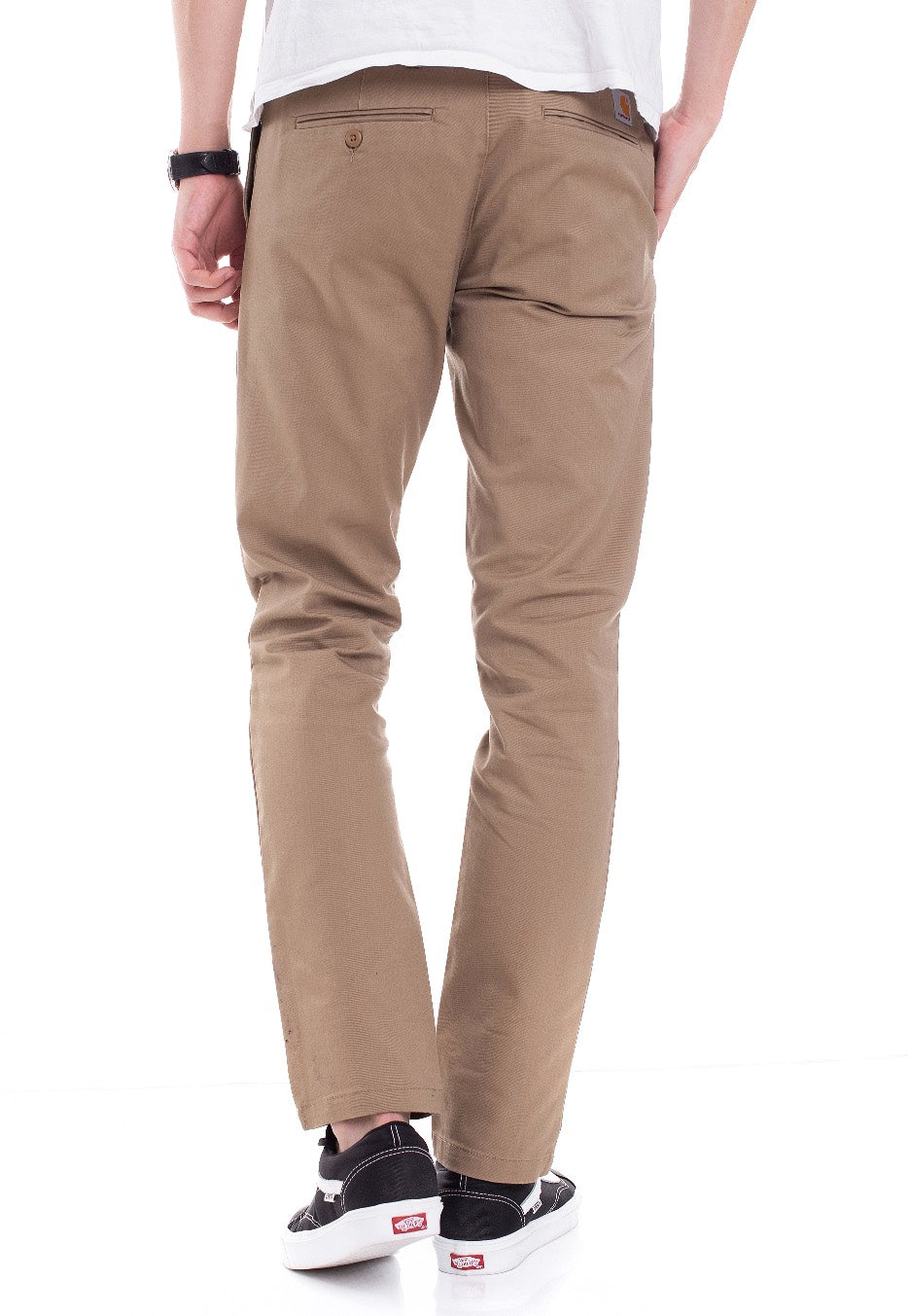 Carhartt WIP - Sid Lamar Twill Leather Rinsed - Pants | Men-Image