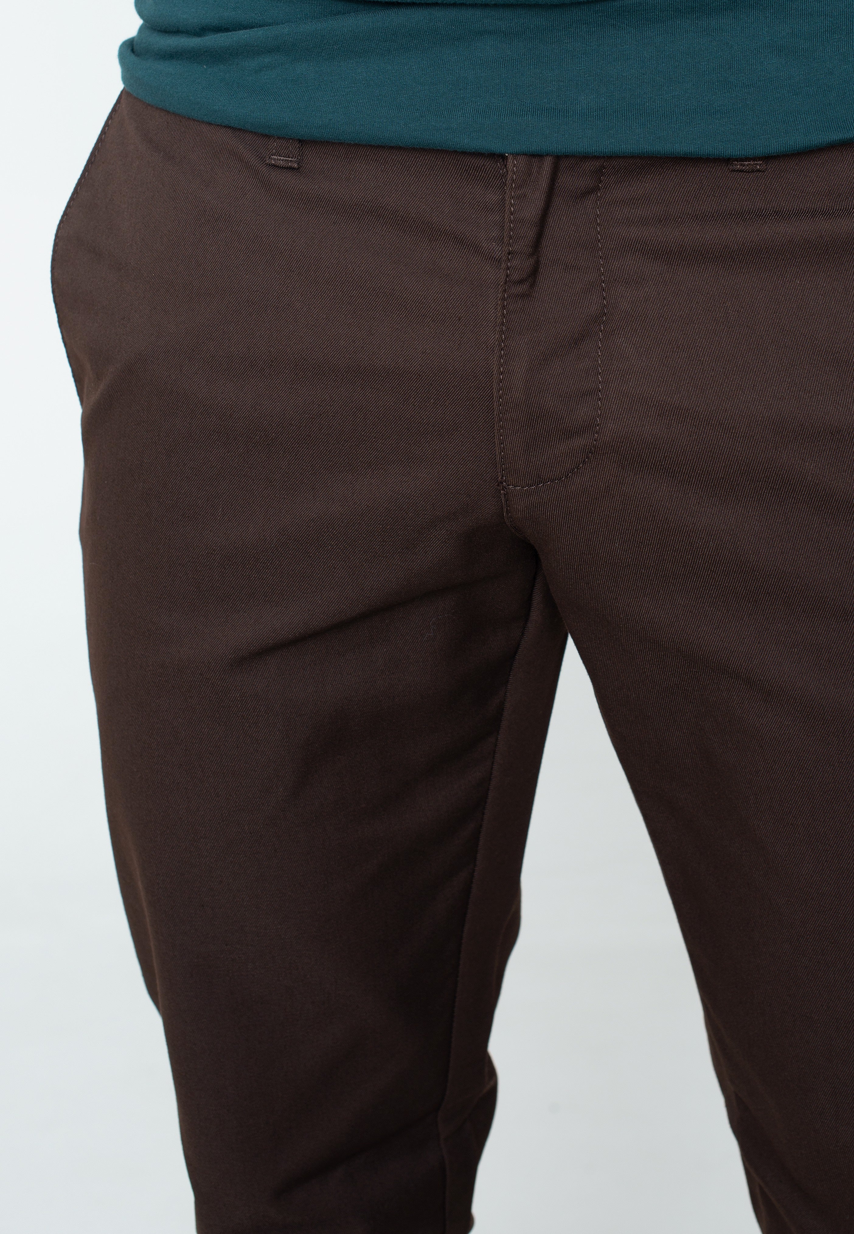 Carhartt WIP - Sid Rinsed Dark Umber - Pants | Men-Image