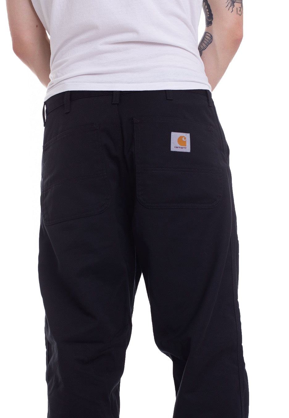 Carhartt WIP - Simple Denison Black Rinsed - Pants | Men-Image