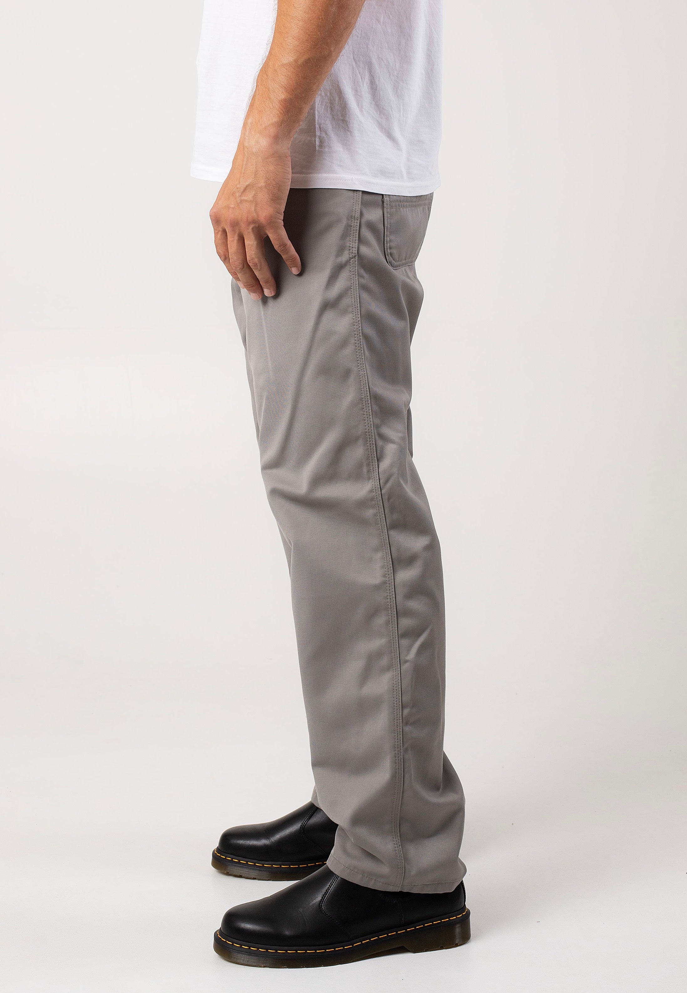 Carhartt WIP - Simple Rinsed Misty Grey - Pants | Men-Image