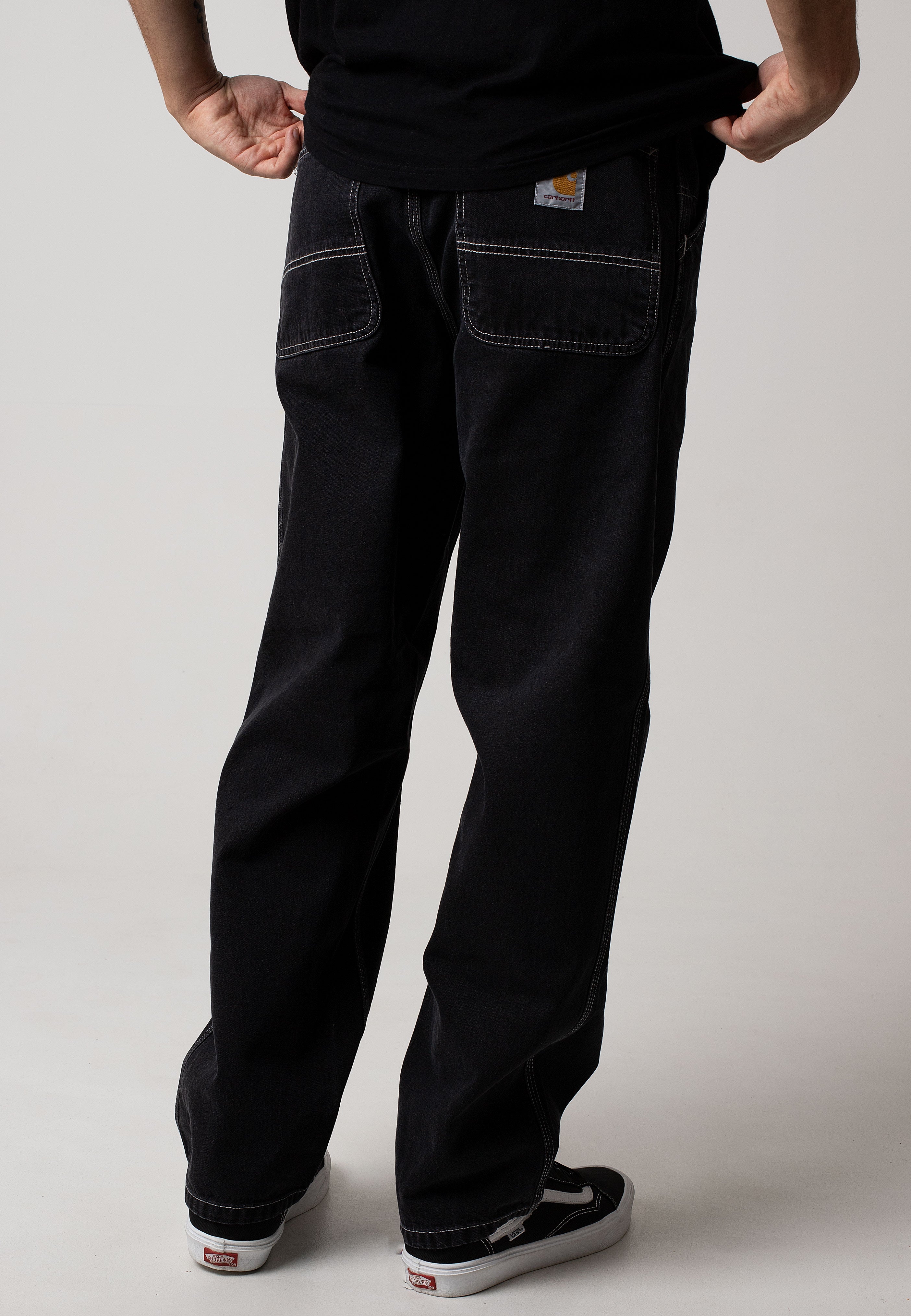 Carhartt WIP - Simple Stone Washed Black - Jeans | Men-Image