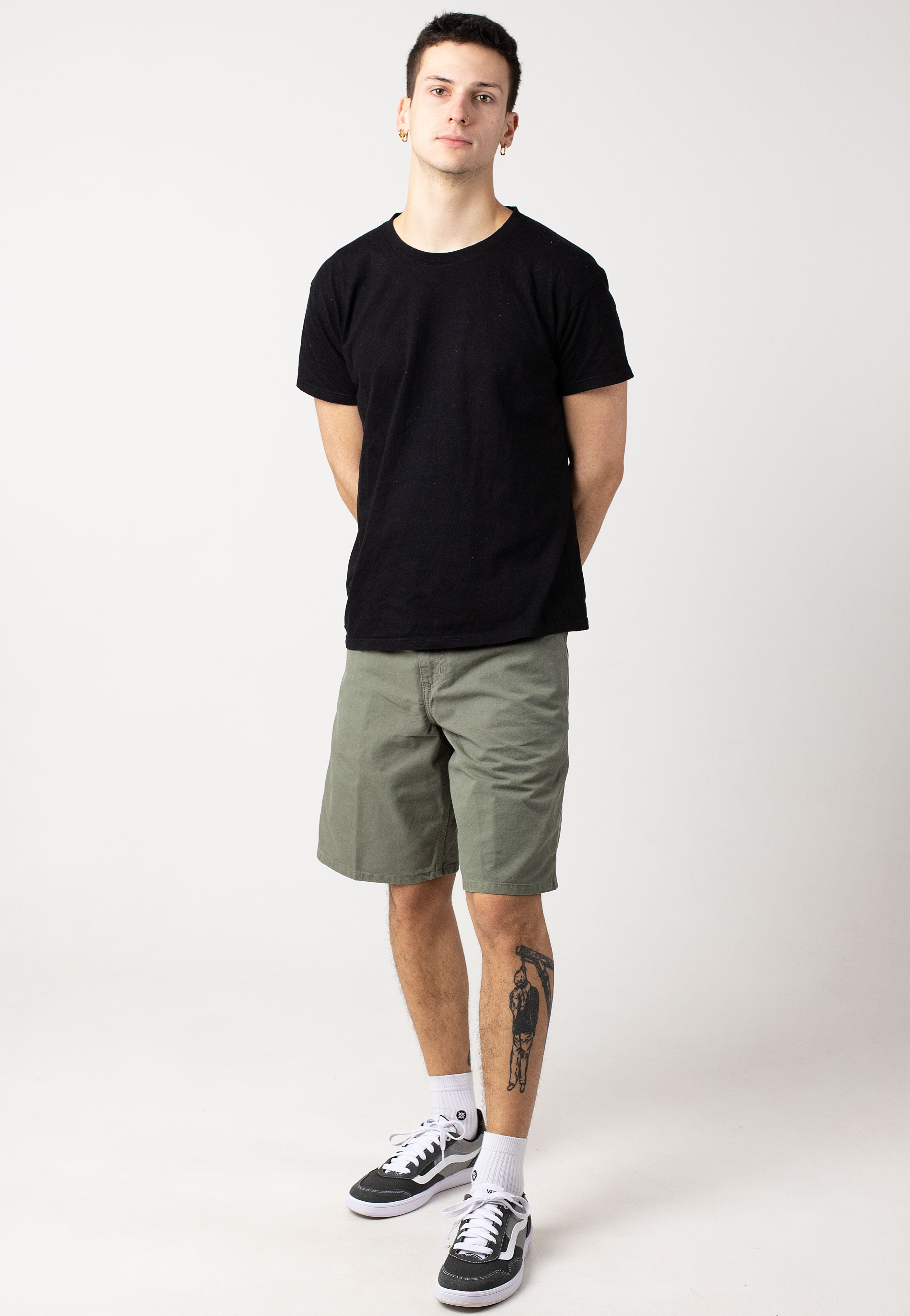 Carhartt WIP - Single Knee Garment Dyed Park - Shorts | Men-Image