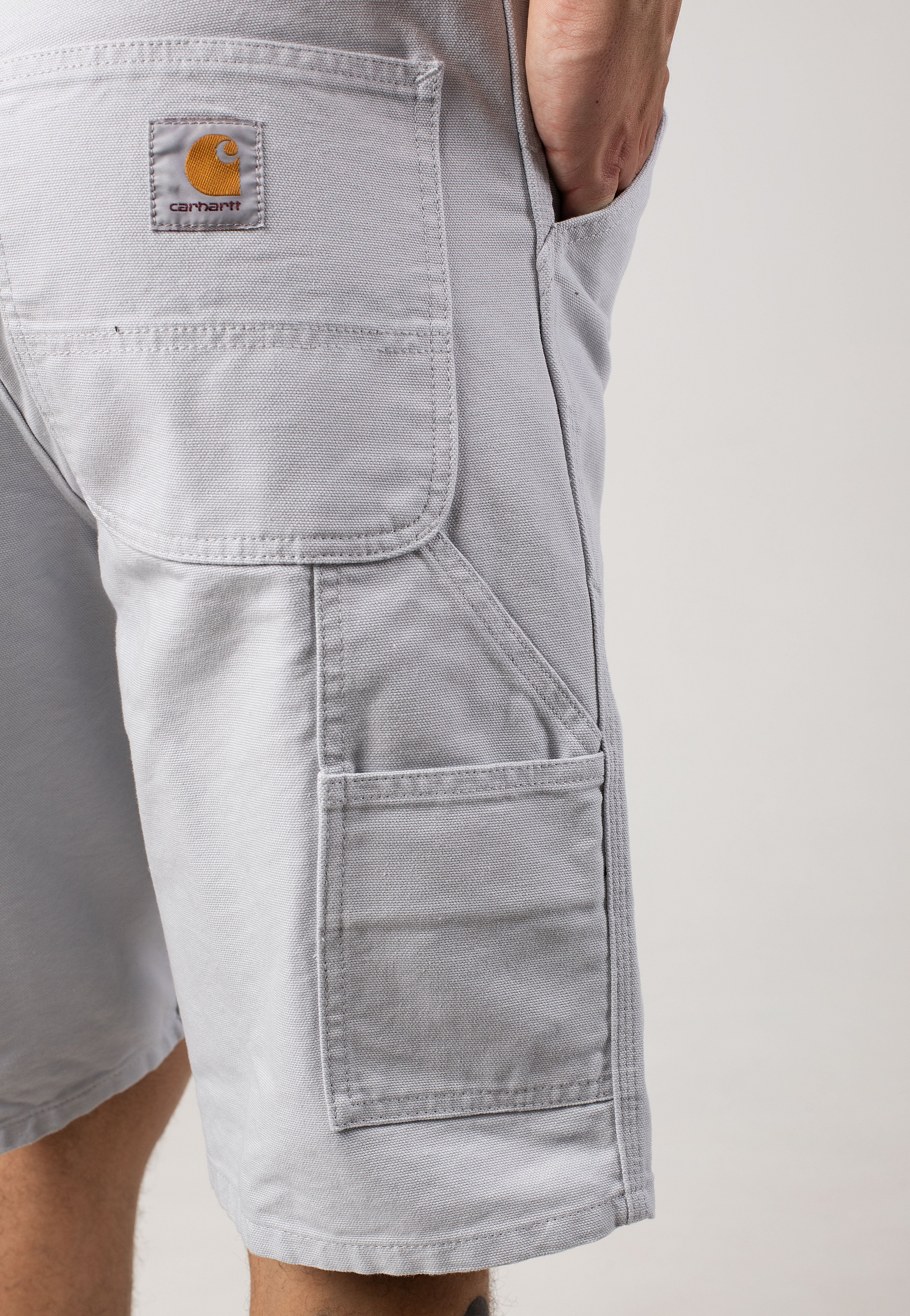 Carhartt WIP - Single Knee Rinsed Basalt - Shorts | Men-Image