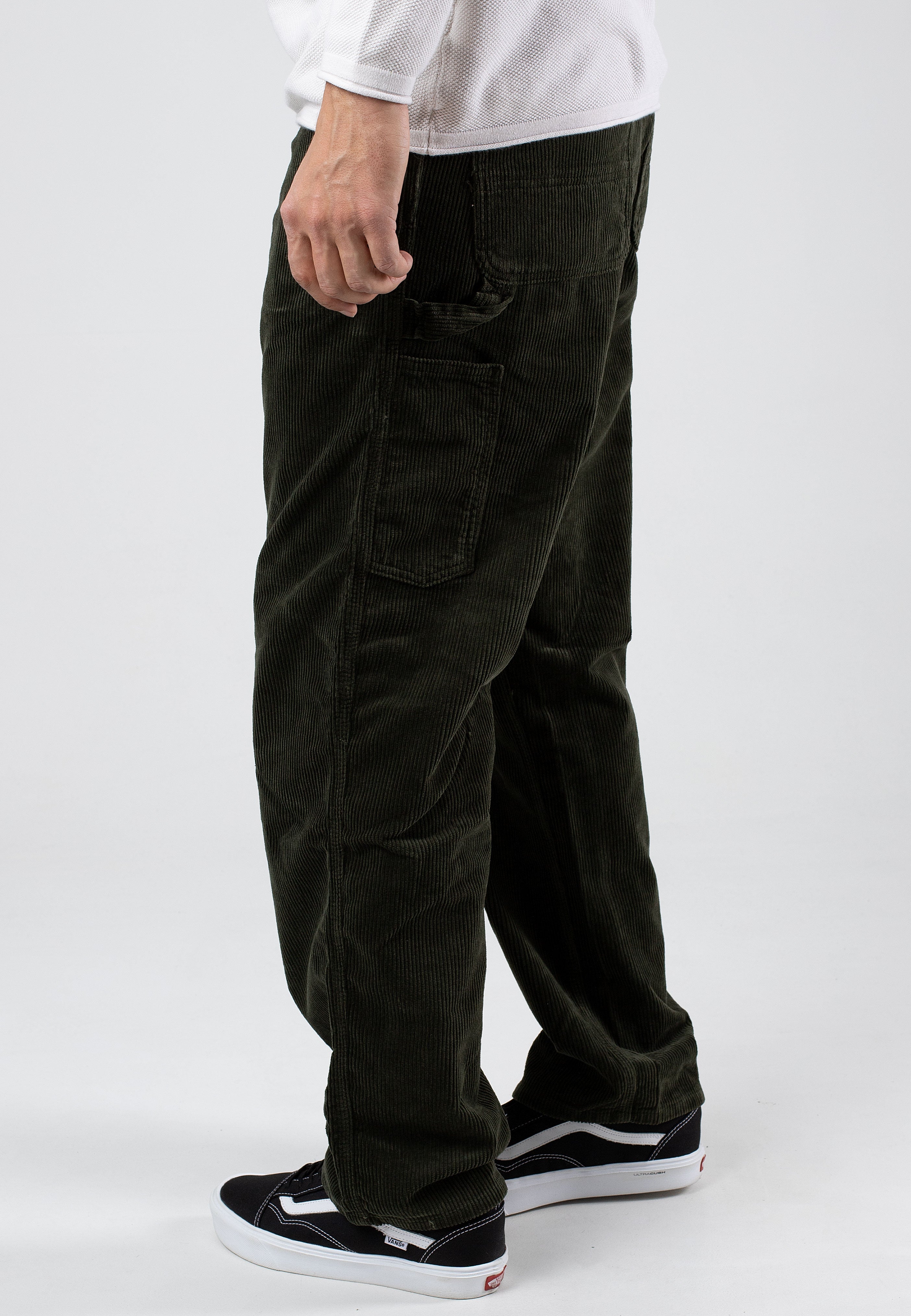 Carhartt WIP - Single Knee Rinsed Plant - Pants | Men-Image