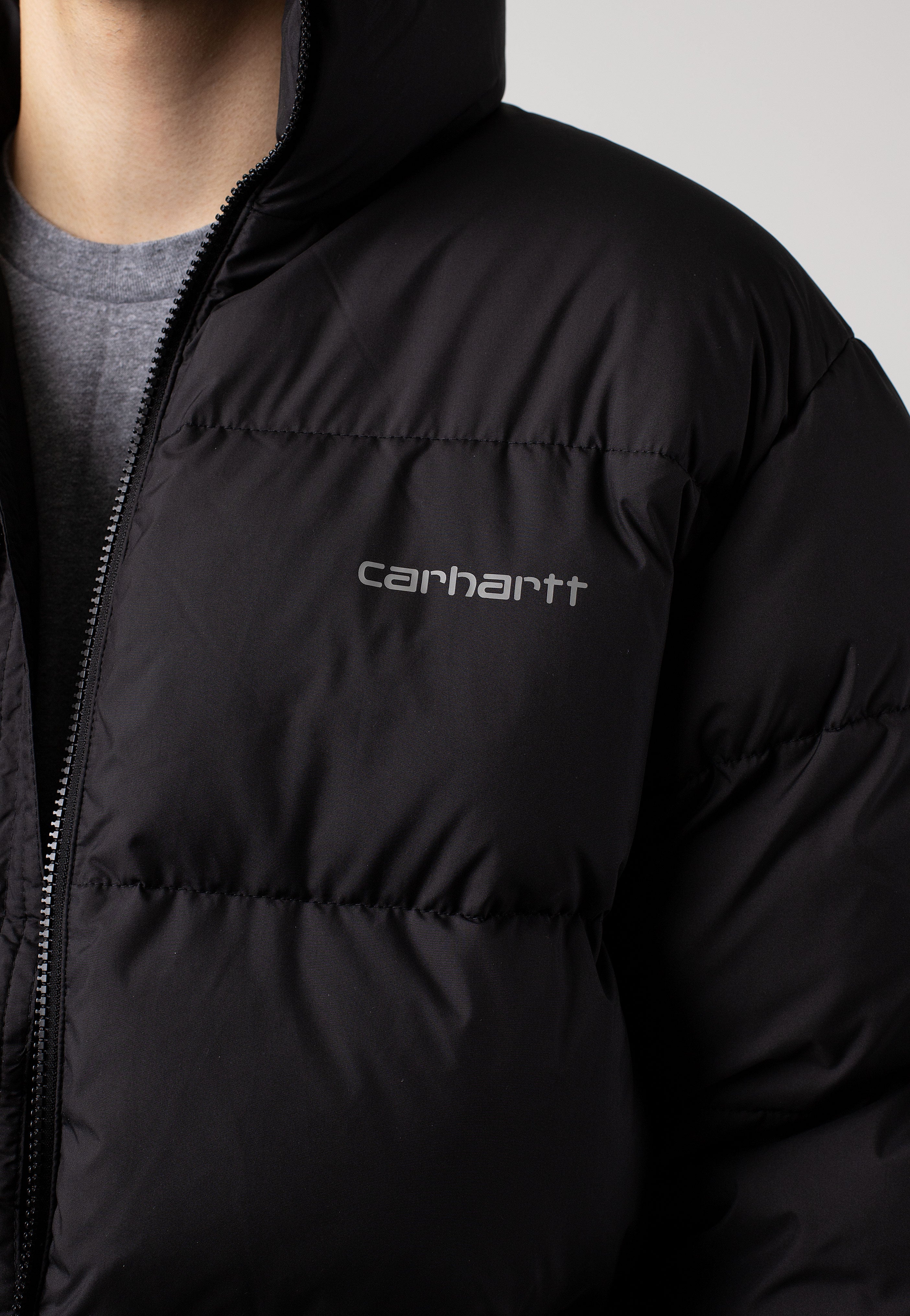 Carhartt WIP - Springfield Black/Blacksmith - Jacket | Men-Image