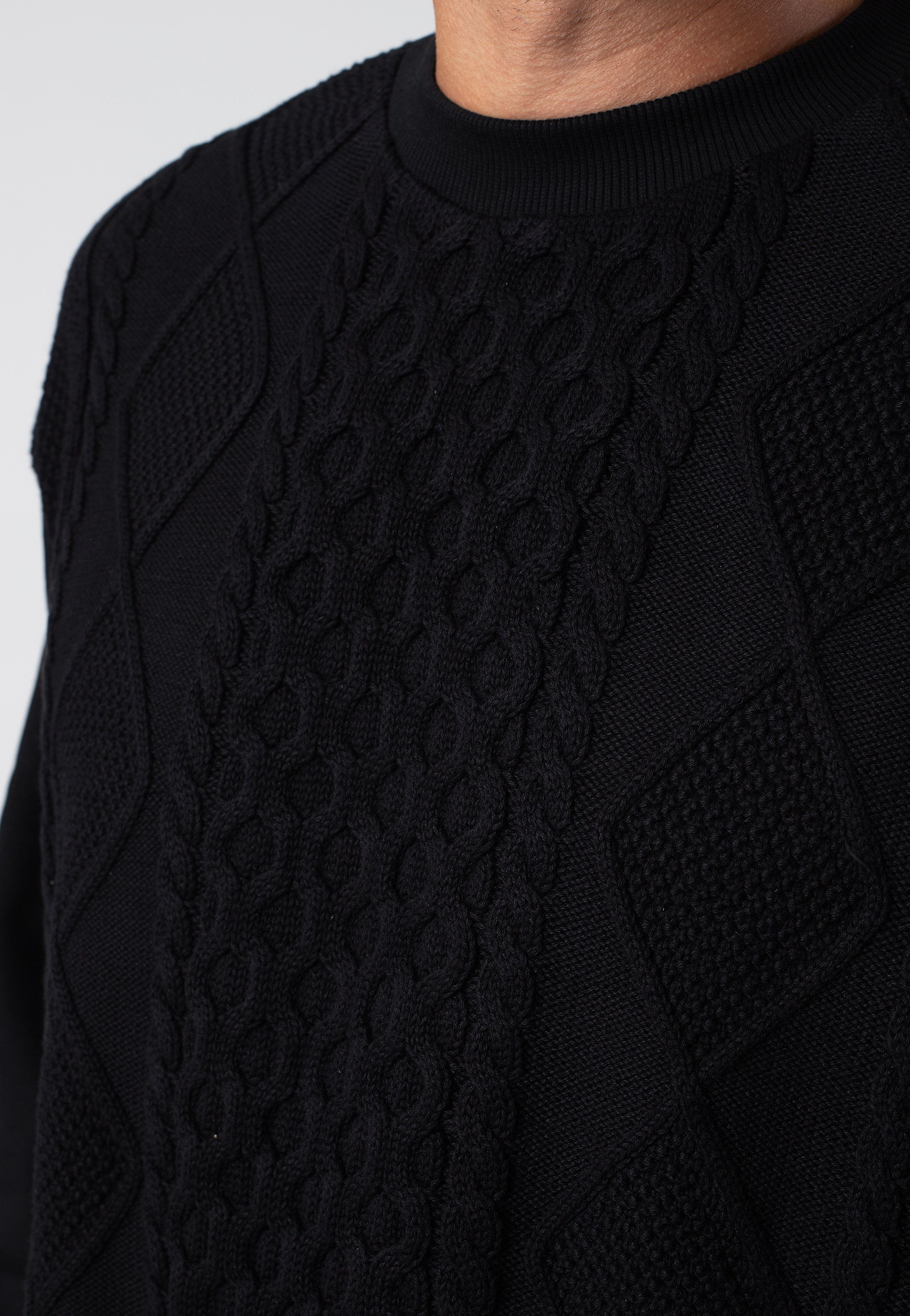 Carhartt WIP - Tridon Black - Sweater | Men-Image