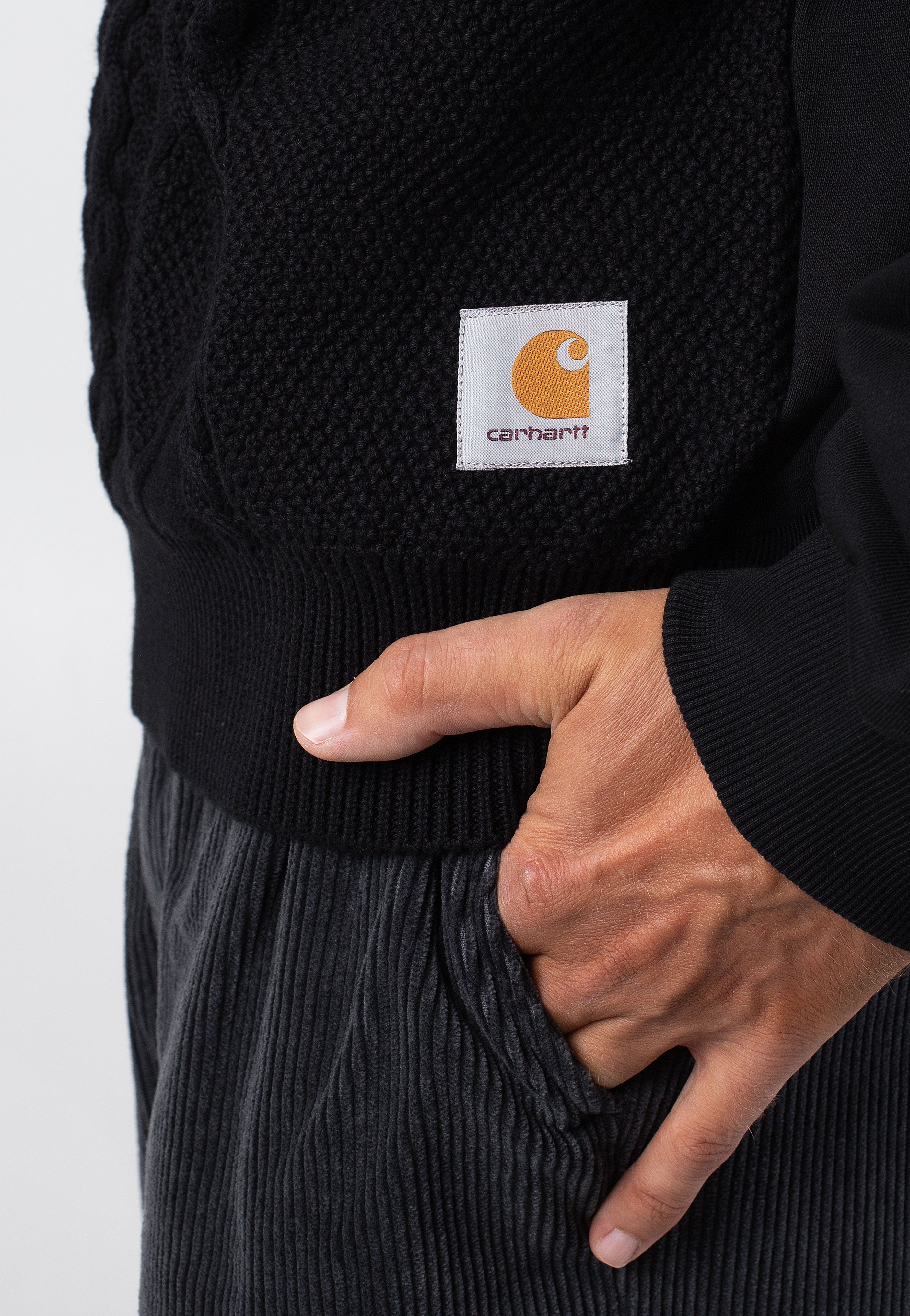 Carhartt WIP - Tridon Black - Sweater | Men-Image