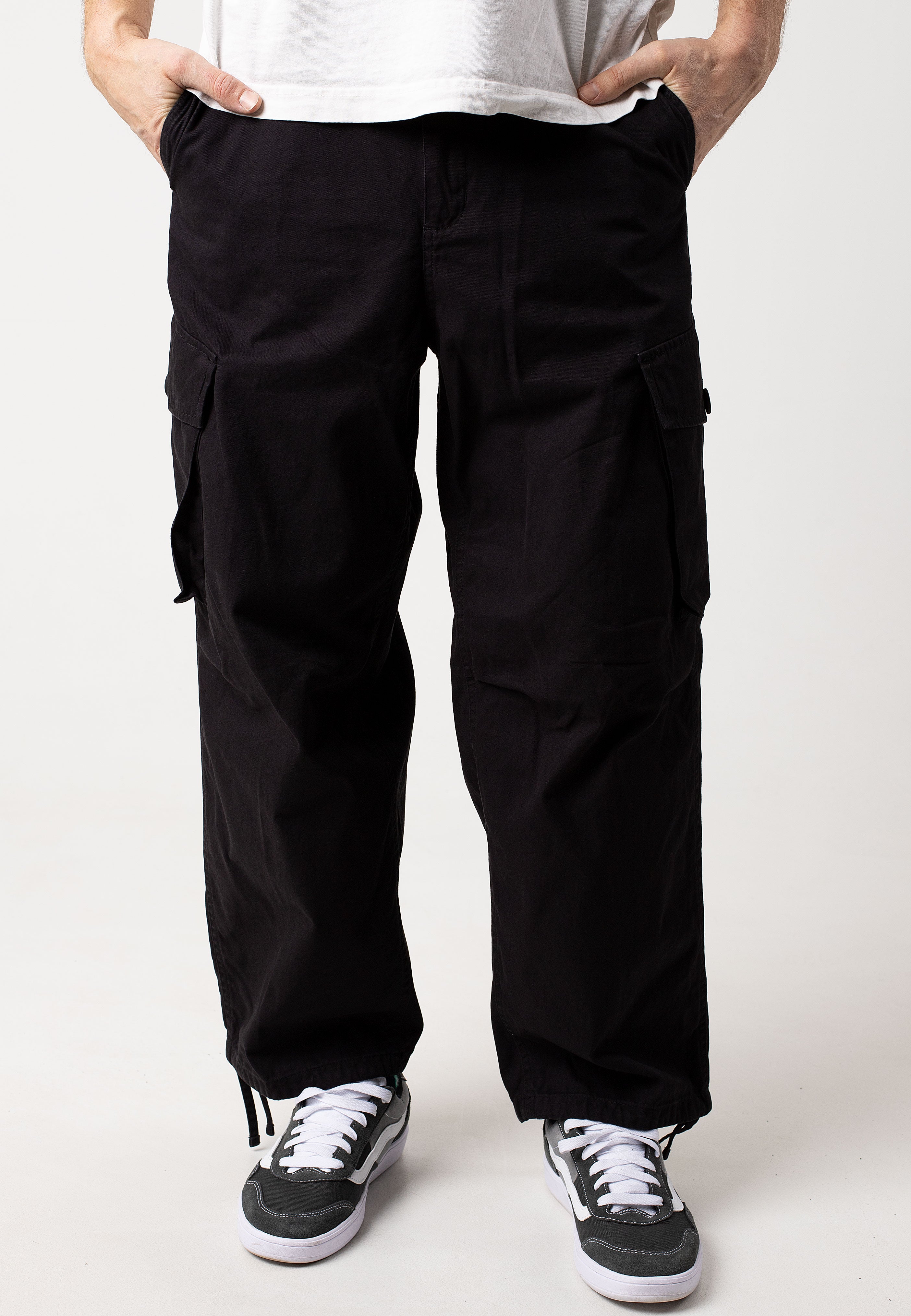 Carhartt WIP - Unity Heavy Enzyme Wash Black - Pants | Men-Image