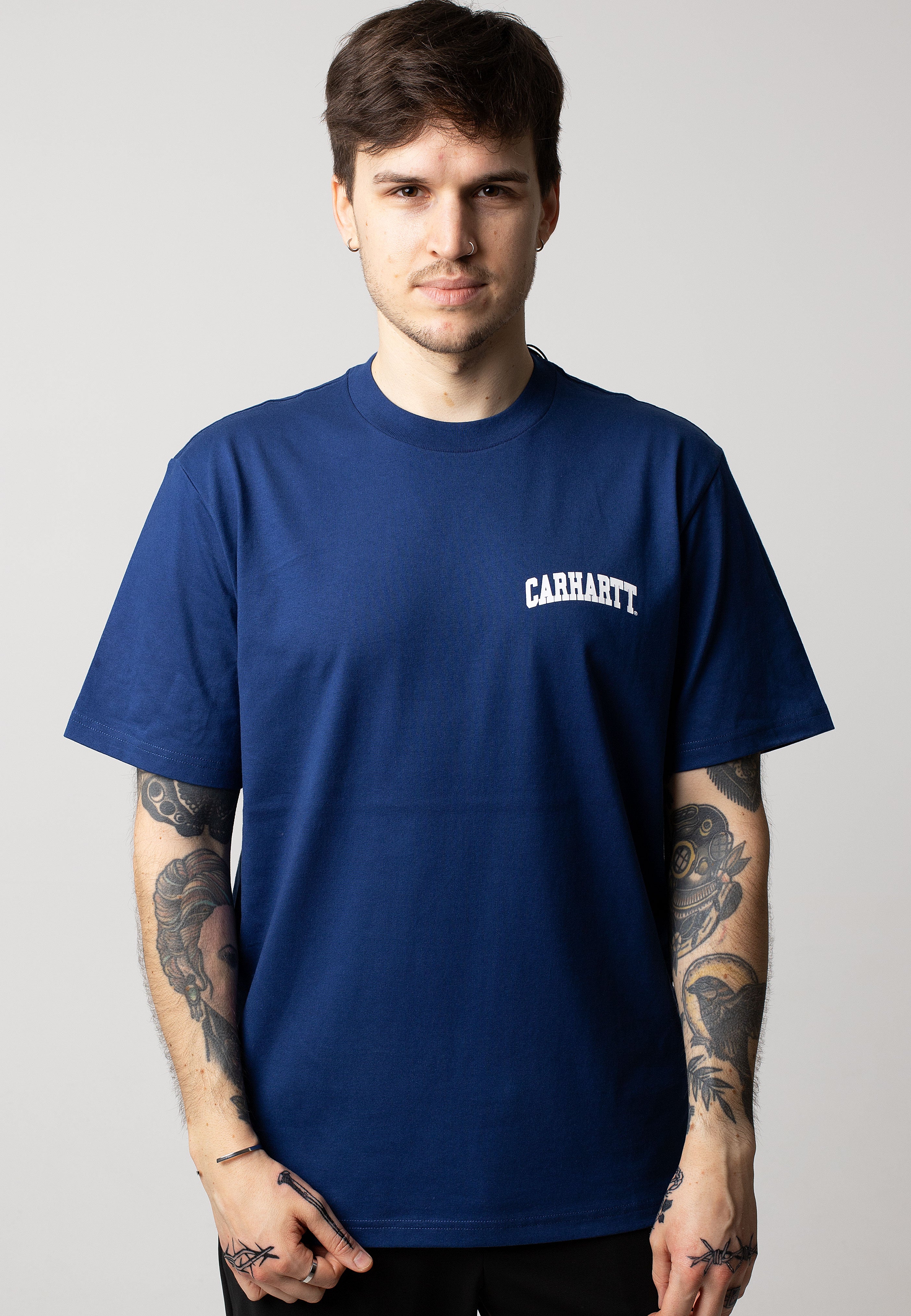 Carhartt WIP - University Script Elder/White - T-Shirt | Men-Image